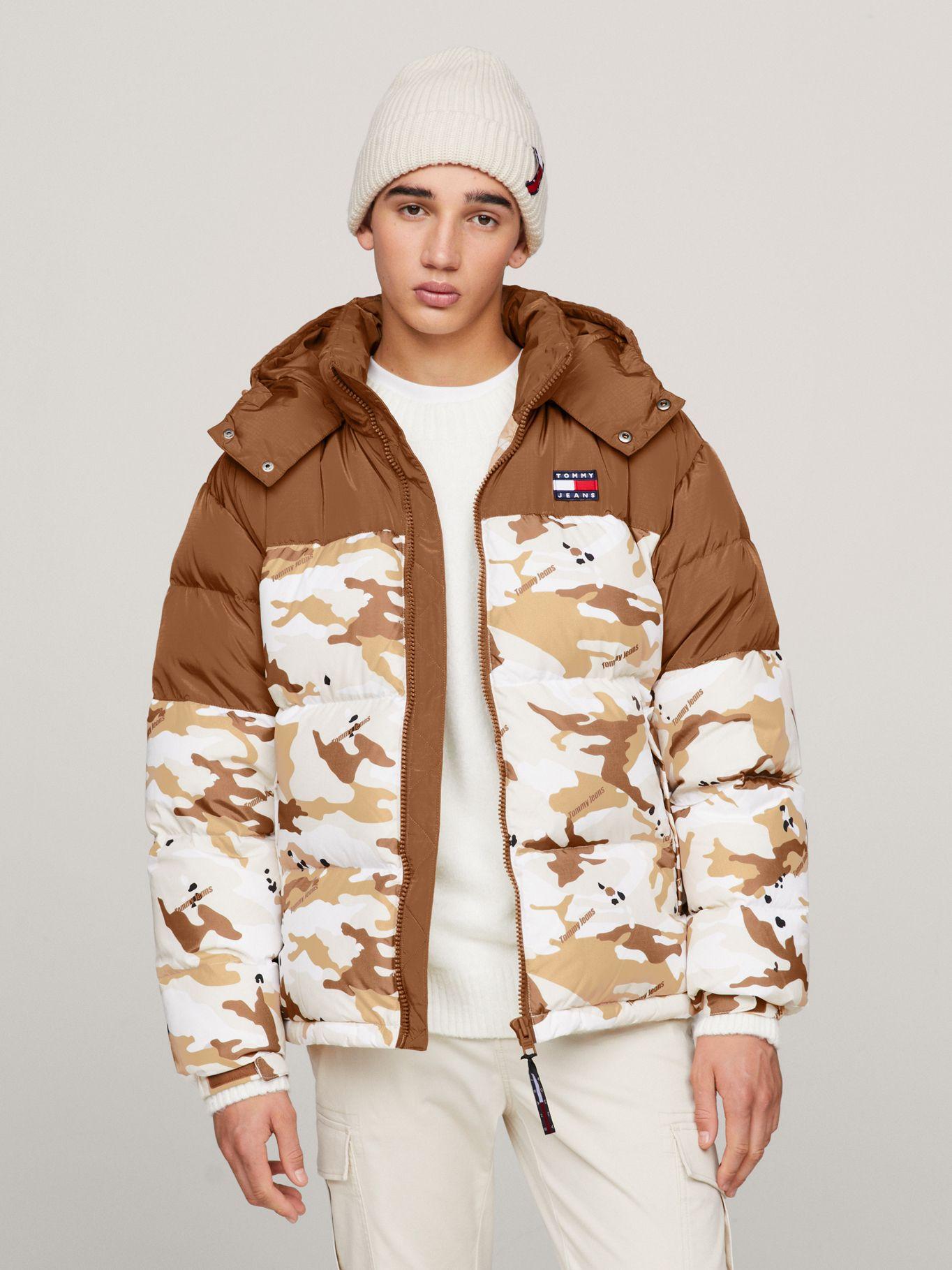 Parka Camo Alaska Acolchada Beige Tommy Jeans-0