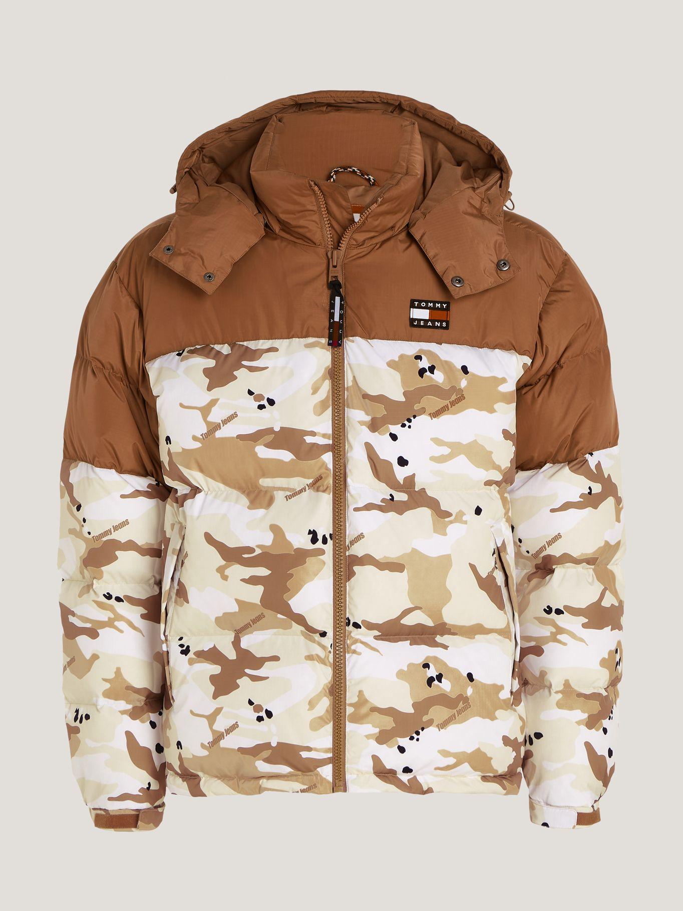 Parka Camo Alaska Acolchada Beige Tommy Jeans-5