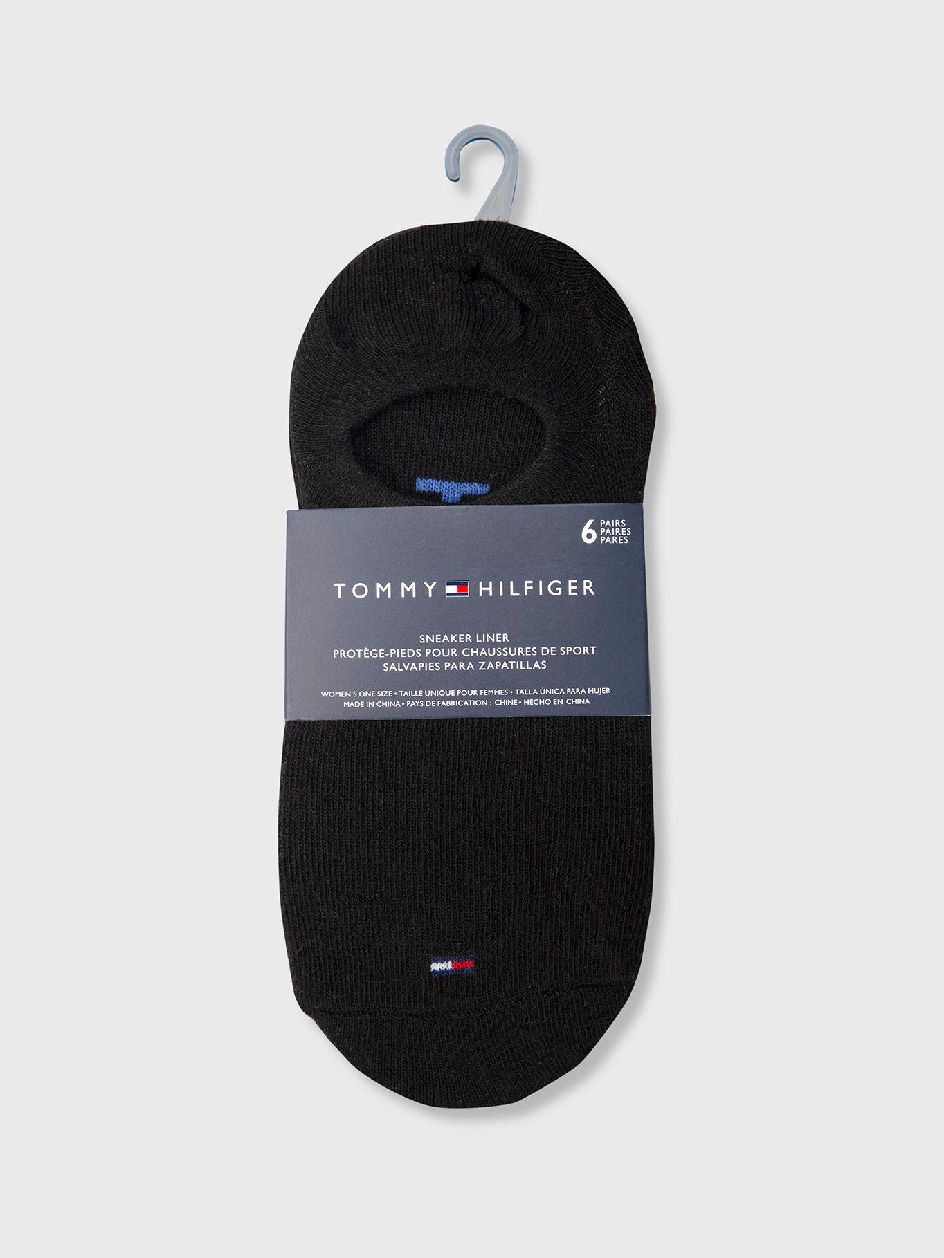 Pack De 6 Pares De Calcetin Liner Negro Tommy Hilfiger-2