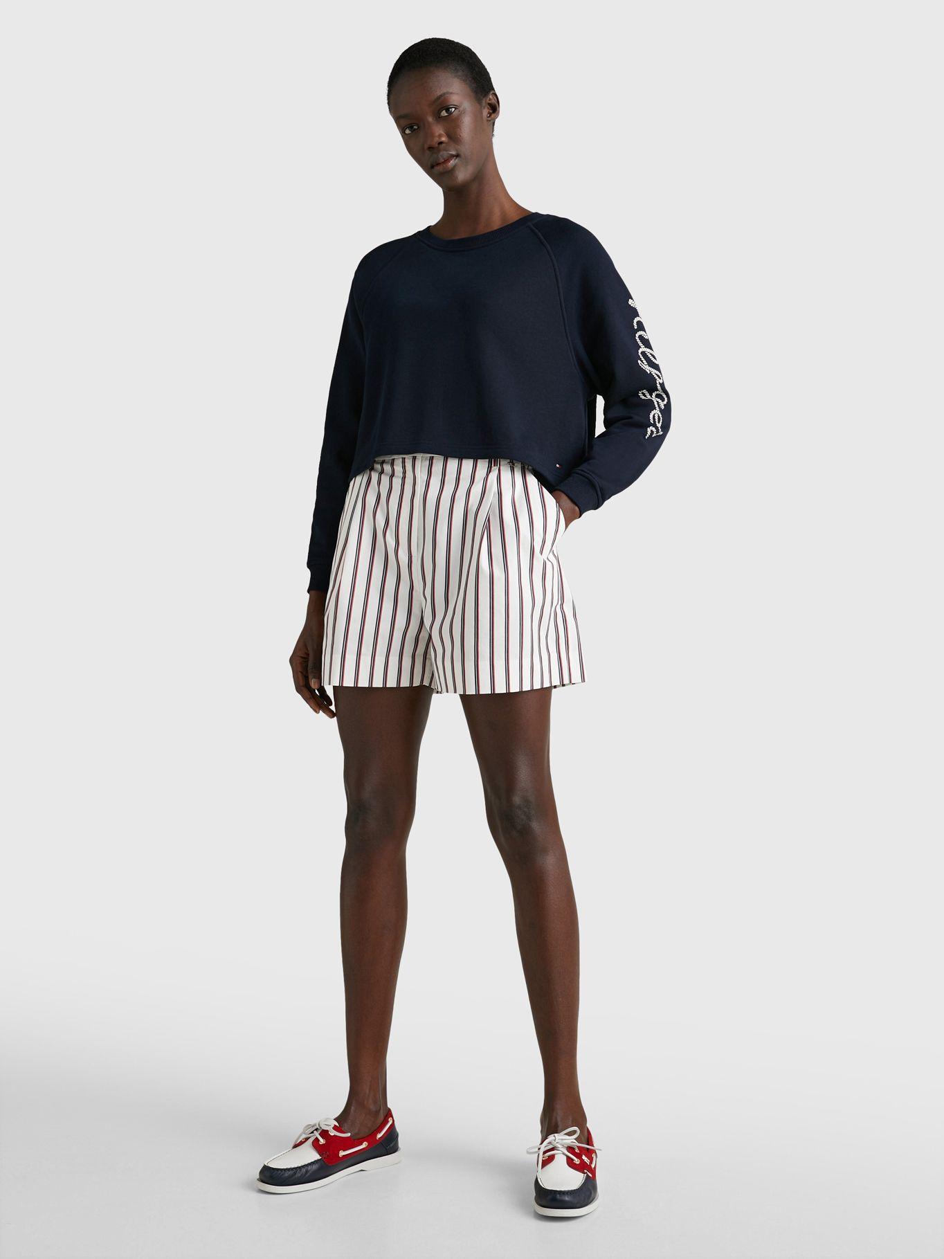 Polerón Con Logo De Cuerda Azul Tommy Hilfiger-1