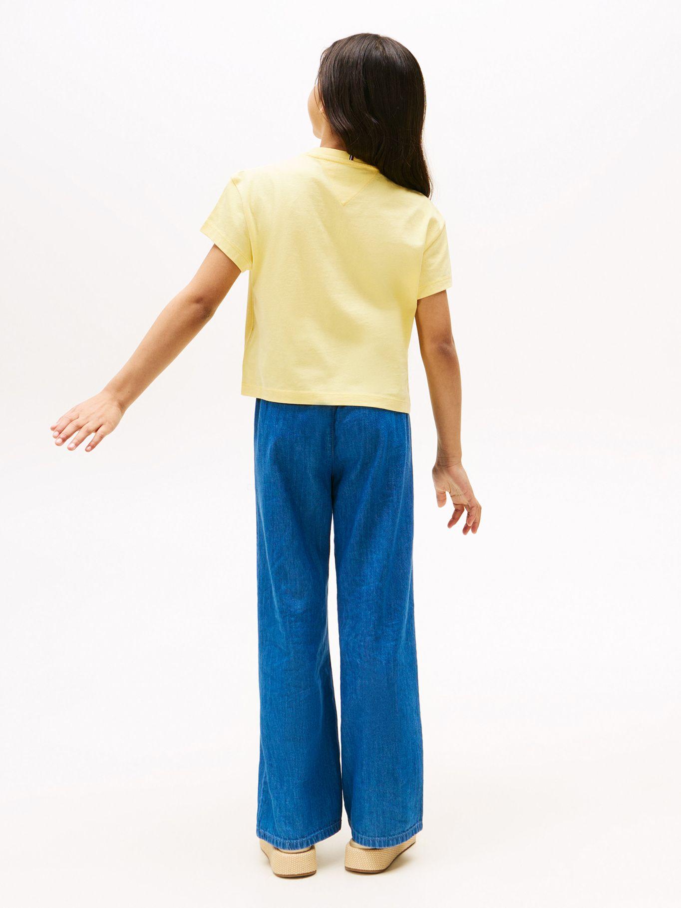 Polera Con Logo Gráfico Amarillo Tommy Hilfiger-2