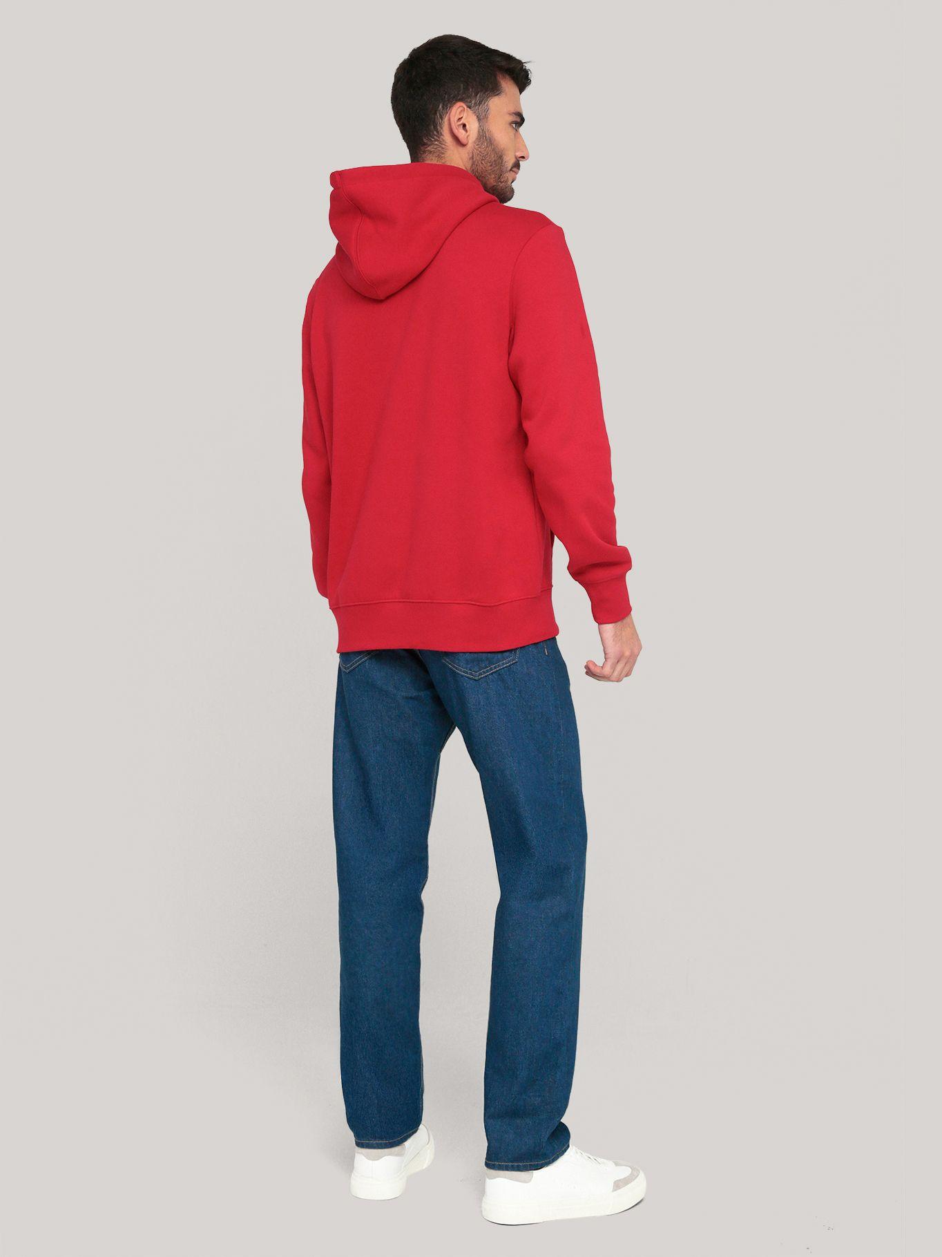 Polerón Hoodie Script Logo Rojo Tommy Hilfiger-2