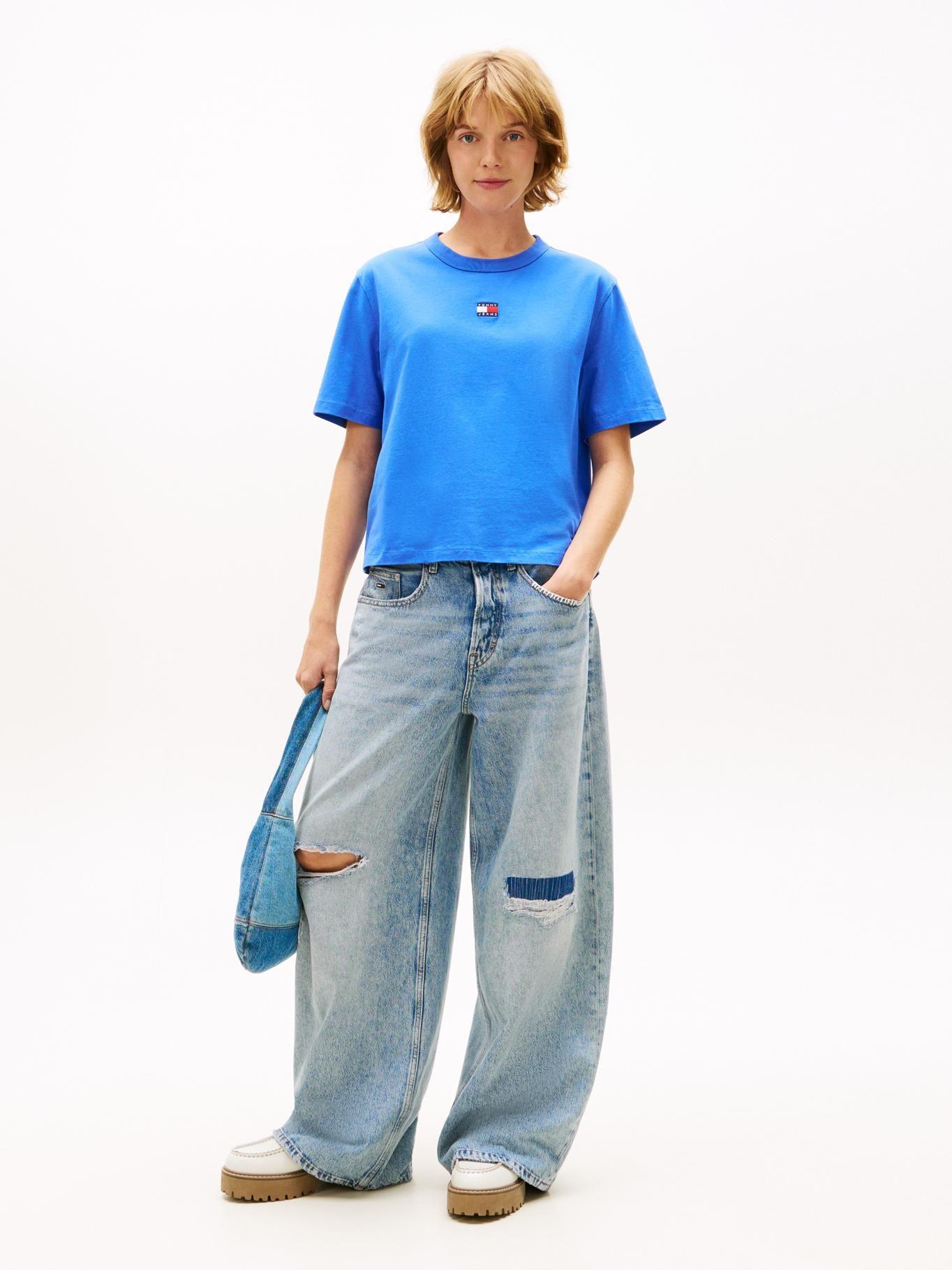 Polera Boxy Con Logo Relaxed Fit-1