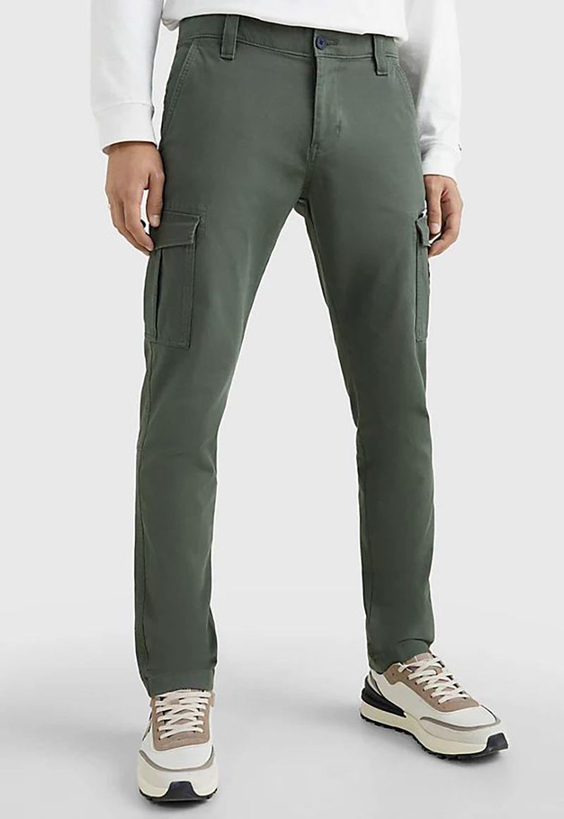 Pantalón Cargo Scanton Slim Fit Verde Tommy Hilfiger-2