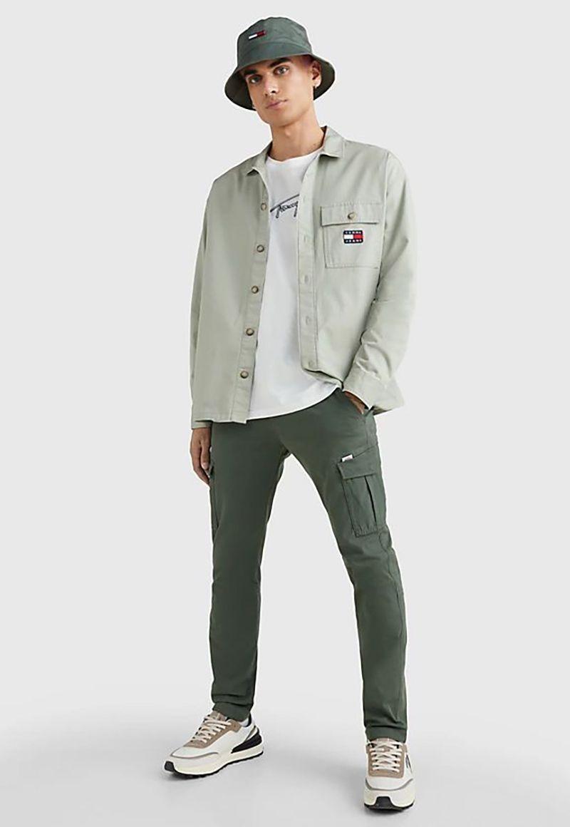 Pantalón Cargo Scanton Slim Fit Verde Tommy Hilfiger-0