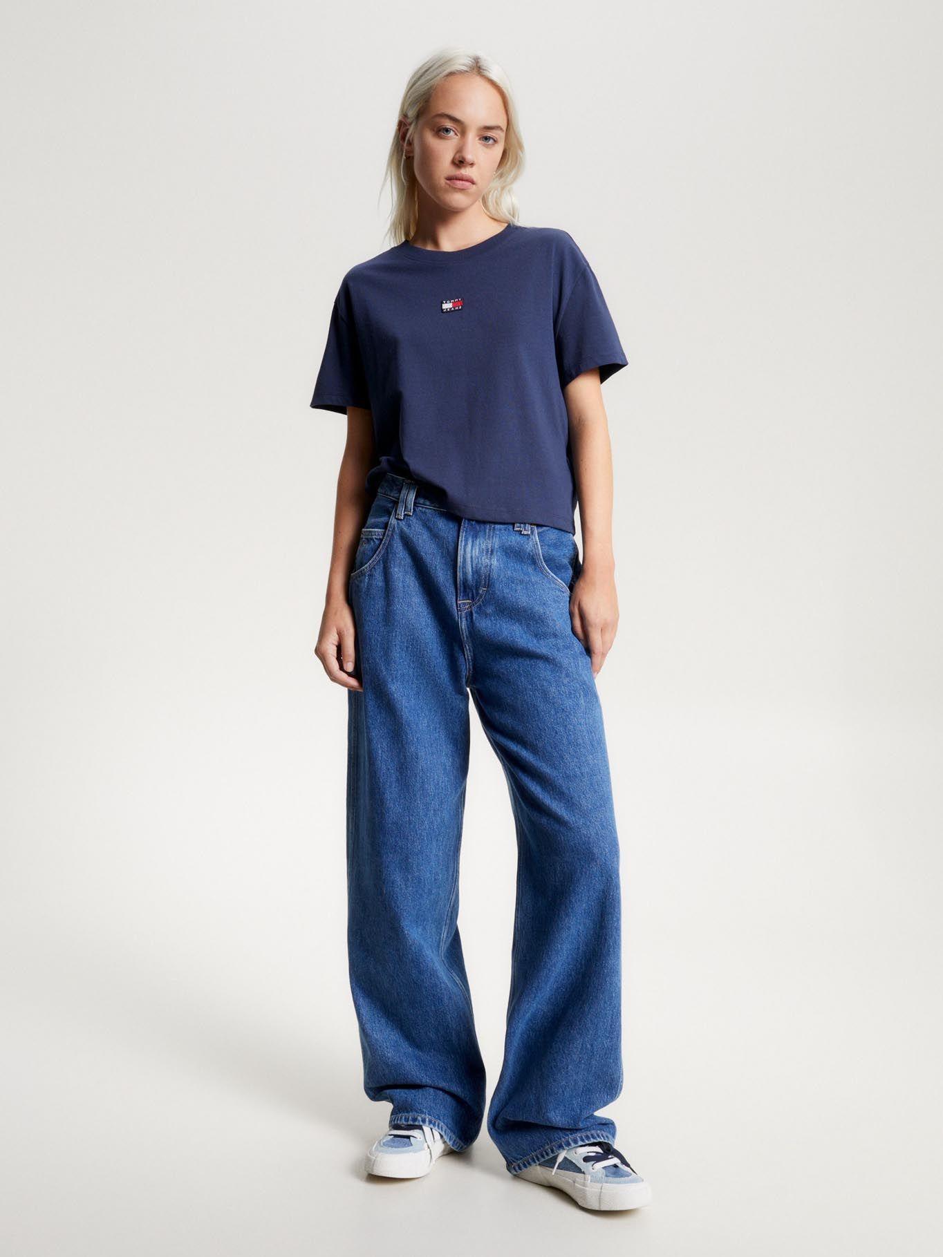 Polera Classic Con Parche Azul Tommy Jeans-1