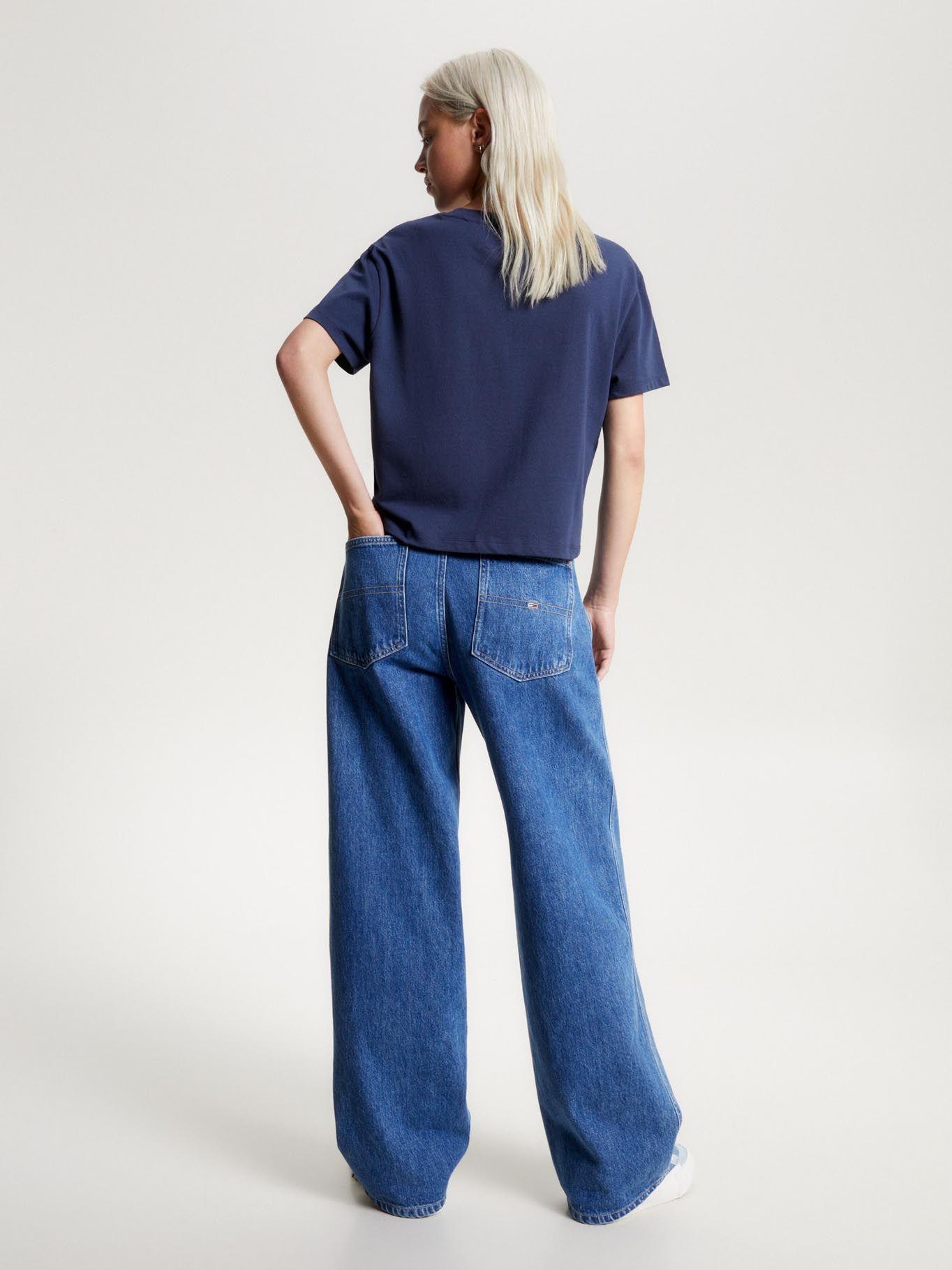 Polera Classic Con Parche Azul Tommy Jeans-2