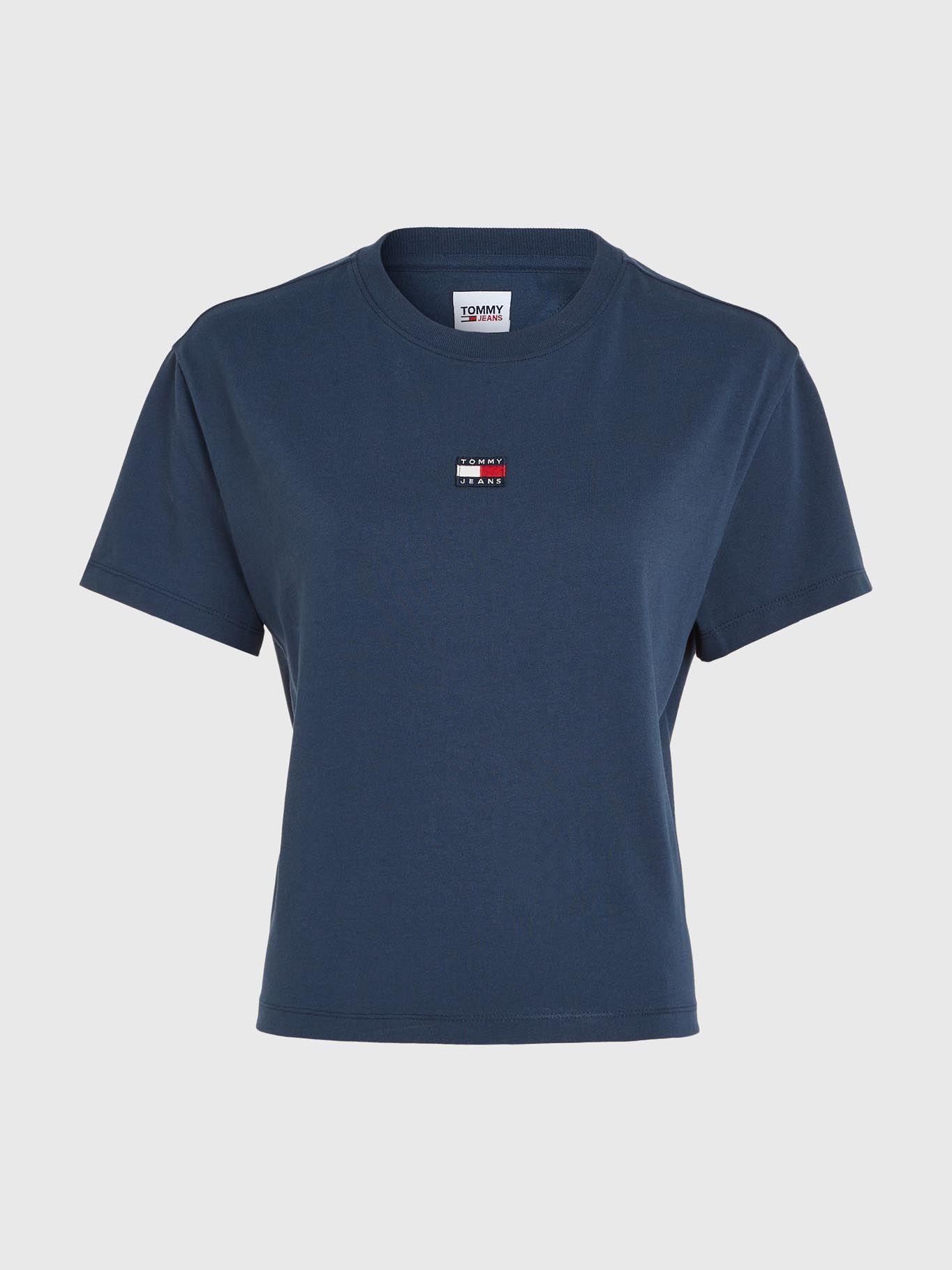 Polera Classic Con Parche Azul Tommy Jeans-4