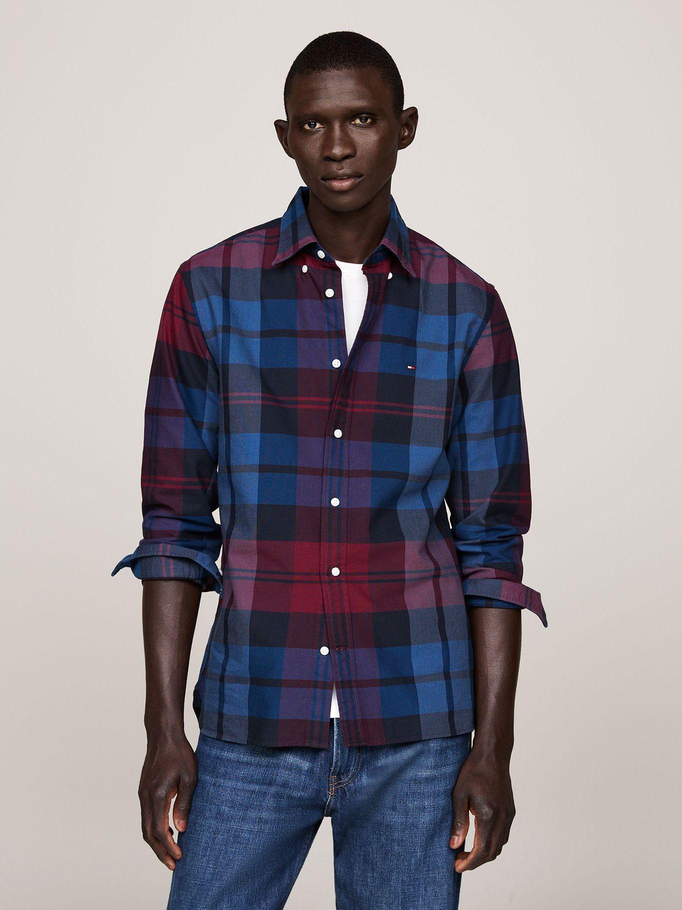 Camisa De Tartán Regular Fit Multicolor Tommy Hilfiger-0