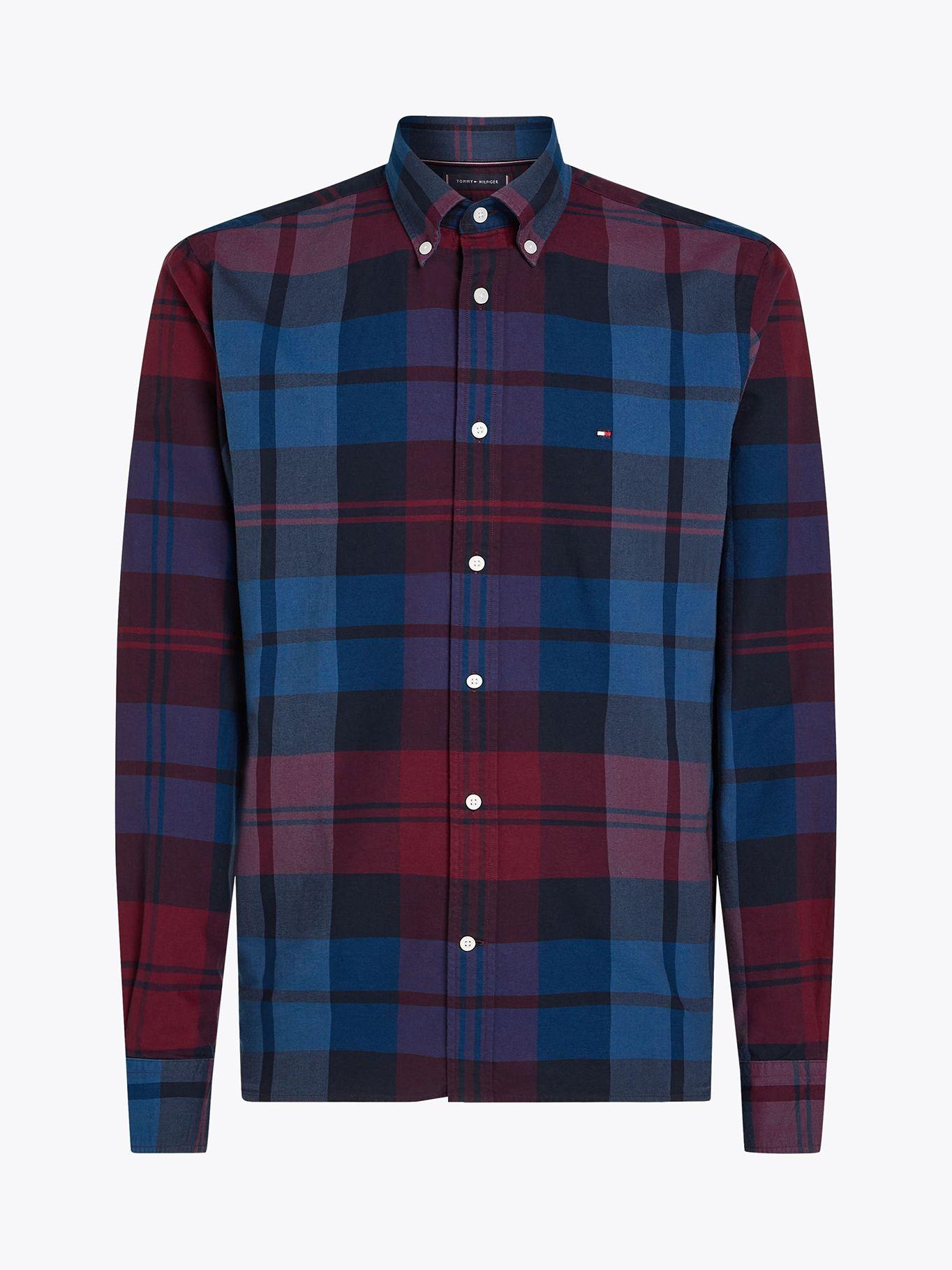 Camisa De Tartán Regular Fit Multicolor Tommy Hilfiger-4