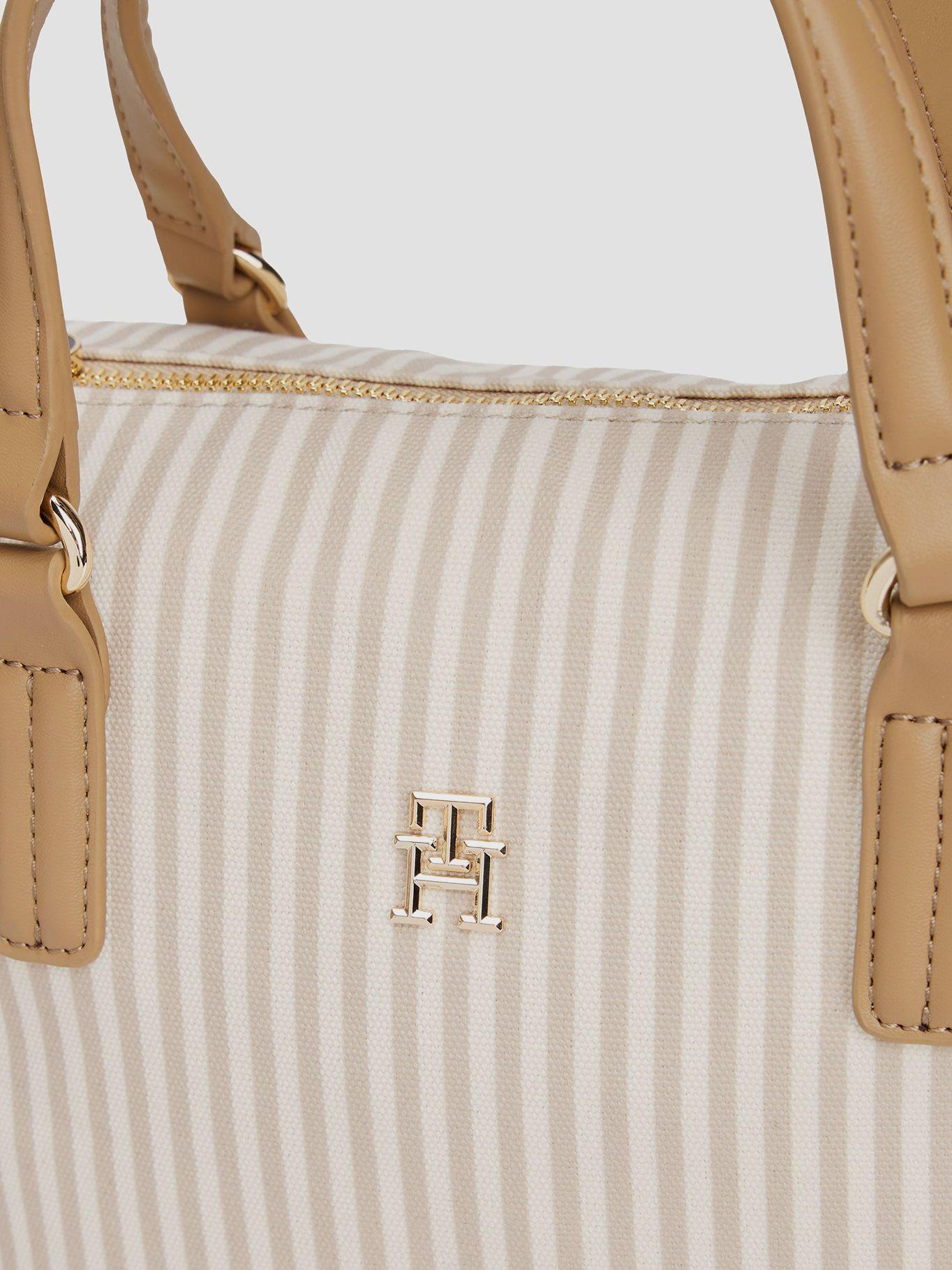 Cartera Mini Tote Poppy Summer Beige Tommy Hilfiger-3