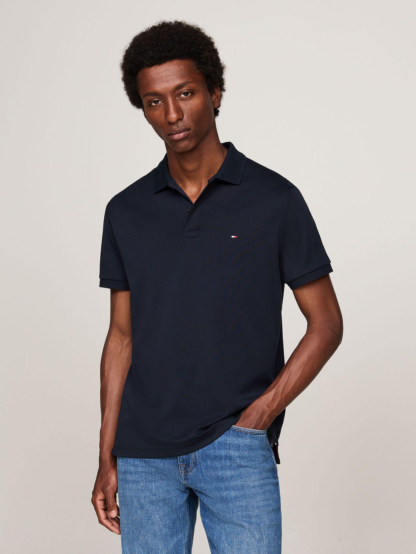 Polo Essential Liquid Cotton Azul Tommy Hilfiger-0