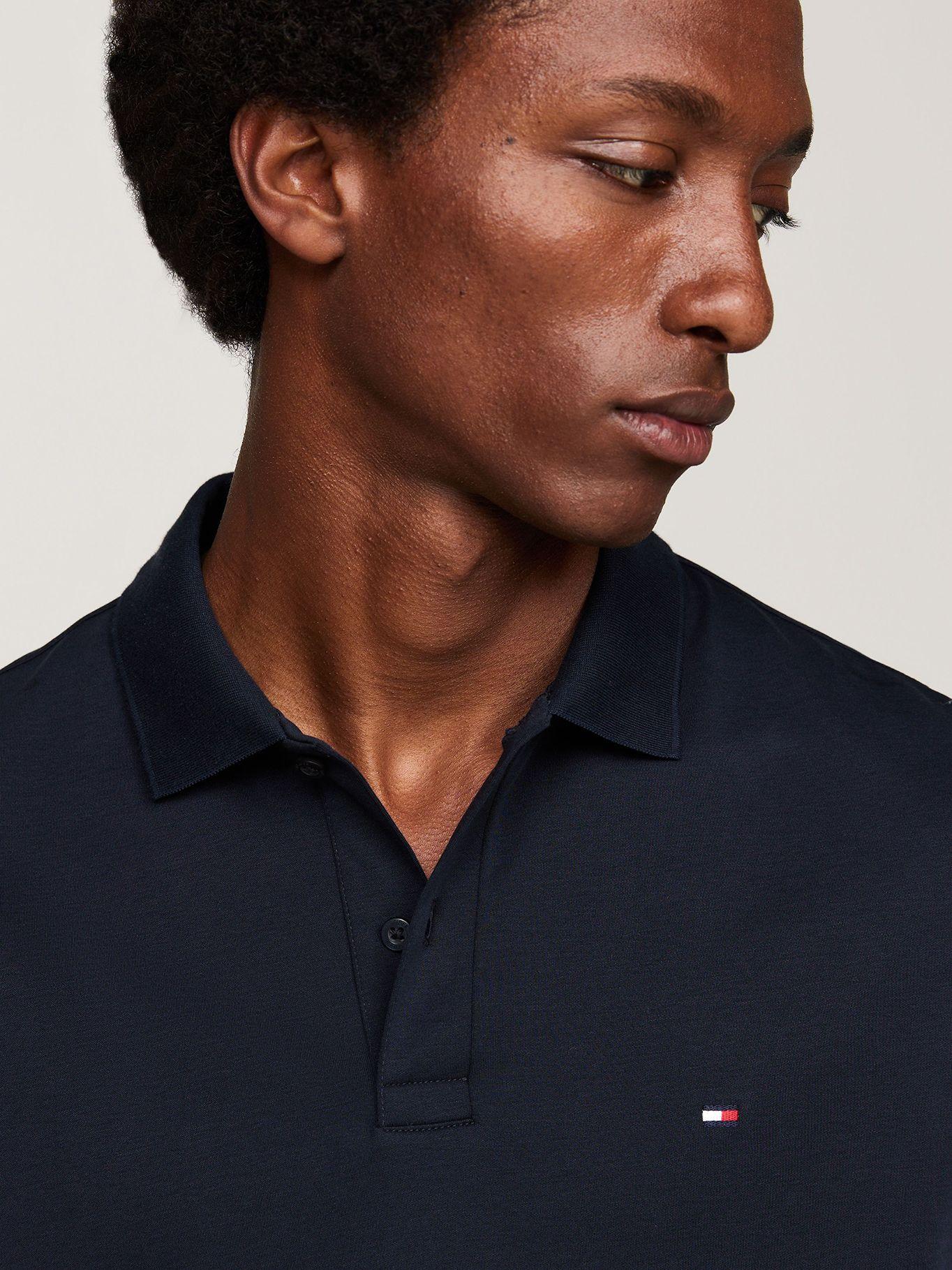 Polo Essential Liquid Cotton Azul Tommy Hilfiger-3