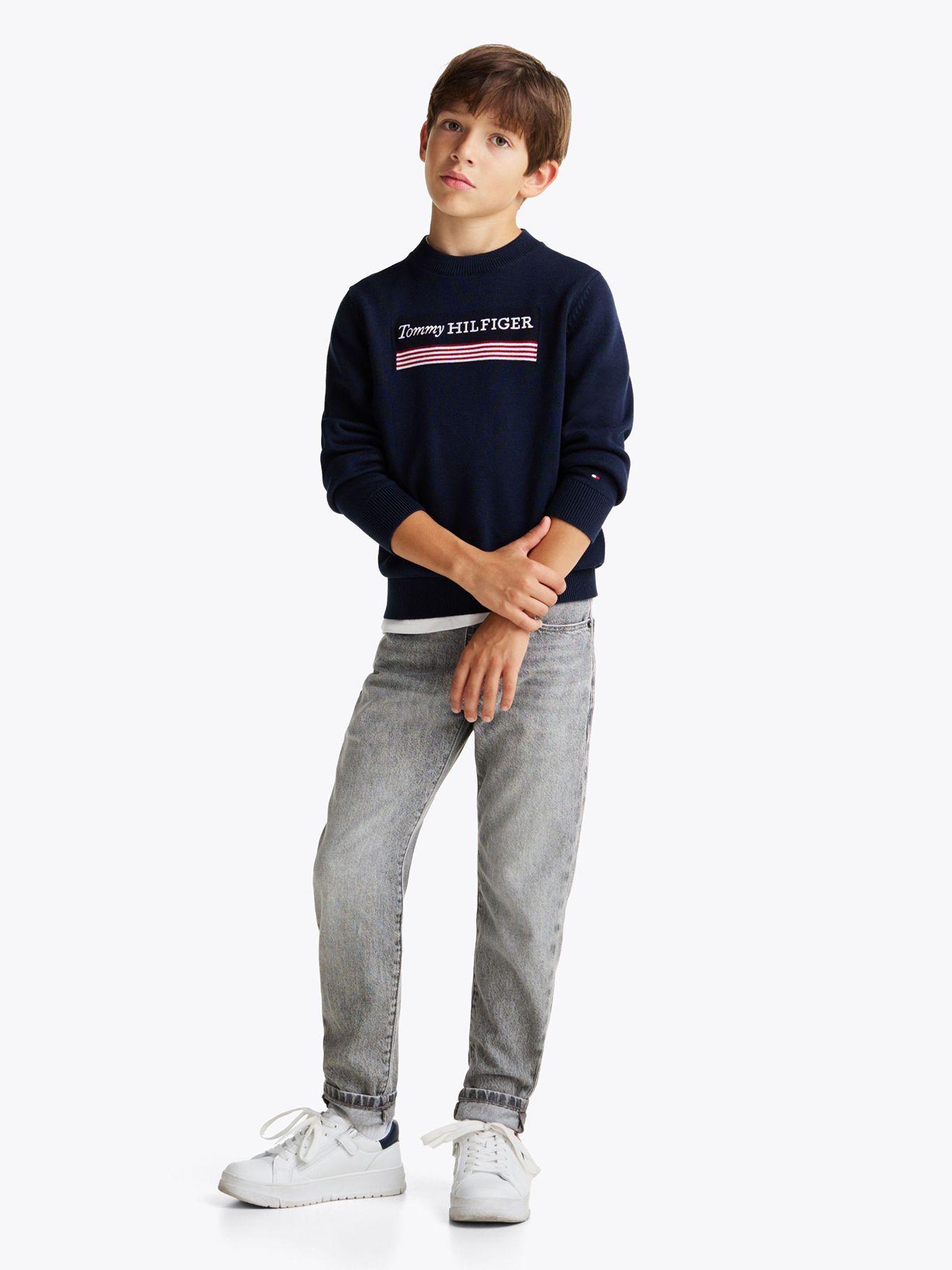Sweater Con Logo 1985 Collection Azul Tommy Hilfiger-1