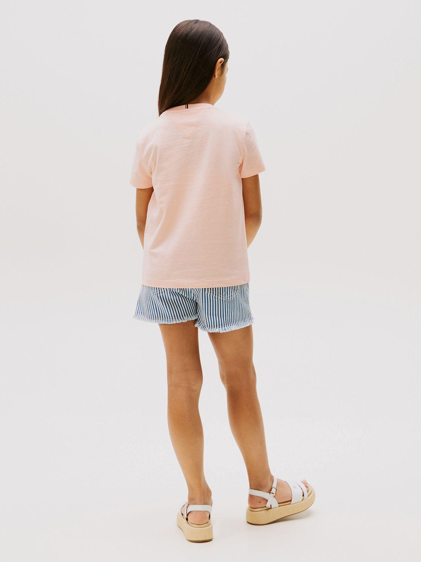 Polera Tipo Universitaria Redondo Rosado Tommy Hilfiger-2