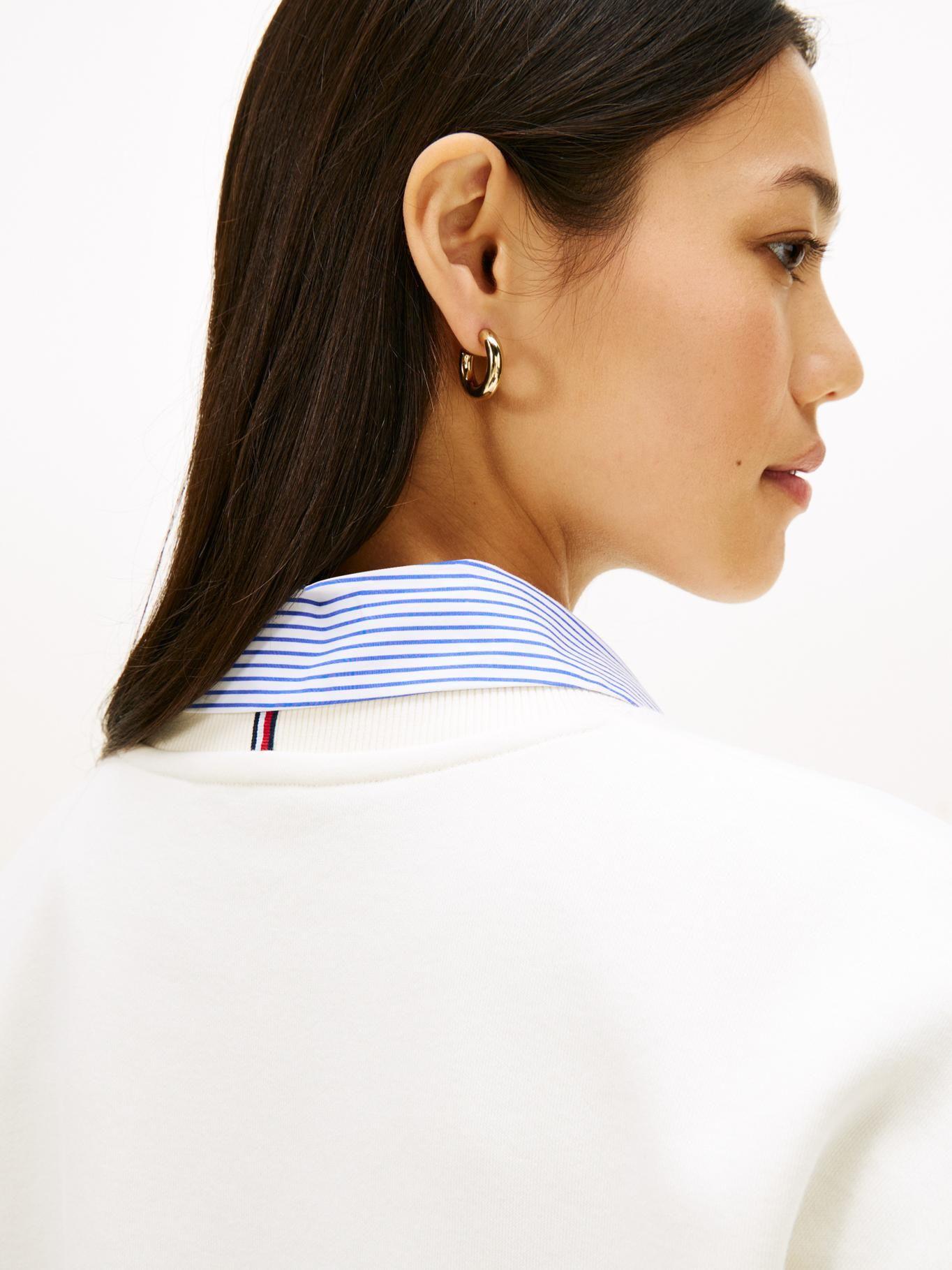 Polerón Solid Dog Logo Blanco Tommy Hilfiger-3