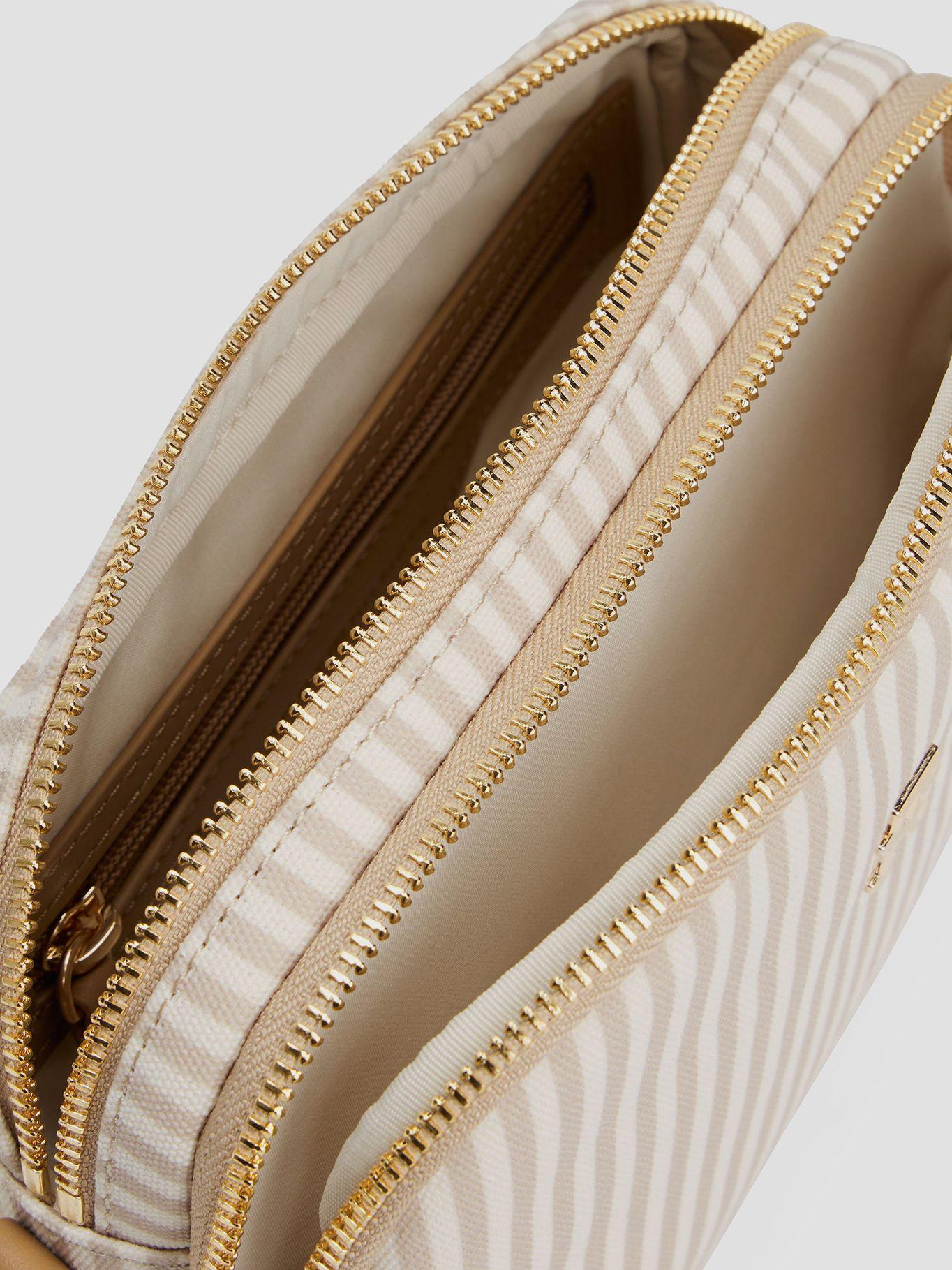 Bandolera Poppy Summer A Rayas Beige Tommy Hilfiger-2