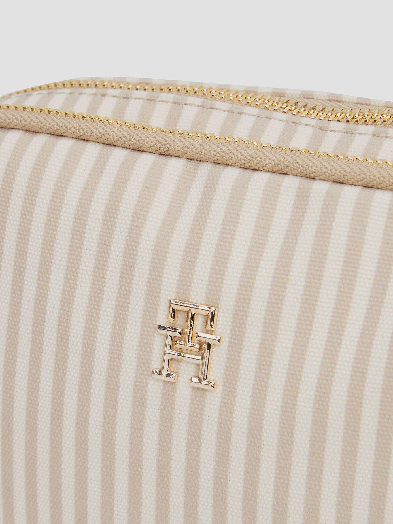 Bandolera Poppy Summer A Rayas Beige Tommy Hilfiger-3