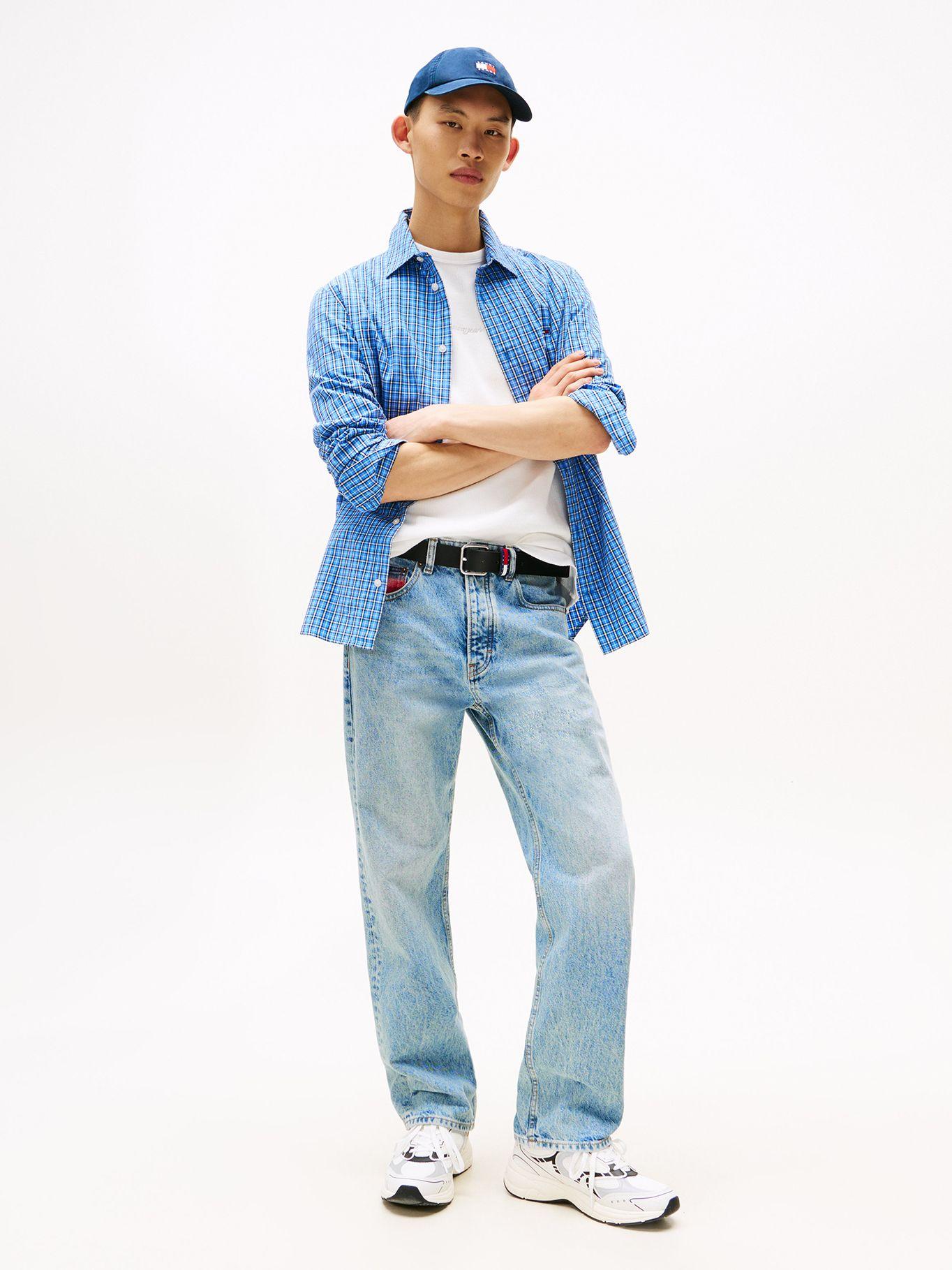 Jeans Otis Signature Regular Fit Celeste Tommy Jeans-0