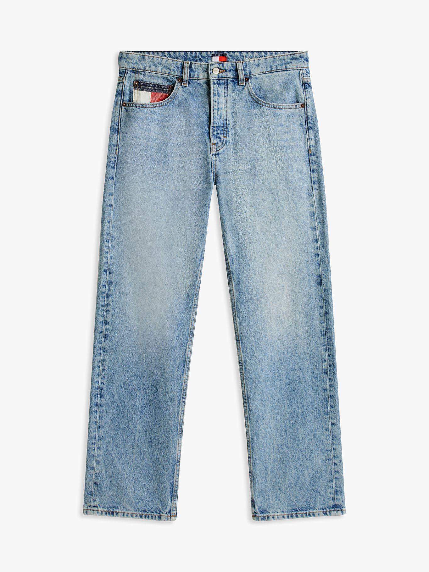 Jeans Otis Signature Regular Fit Celeste Tommy Jeans-4