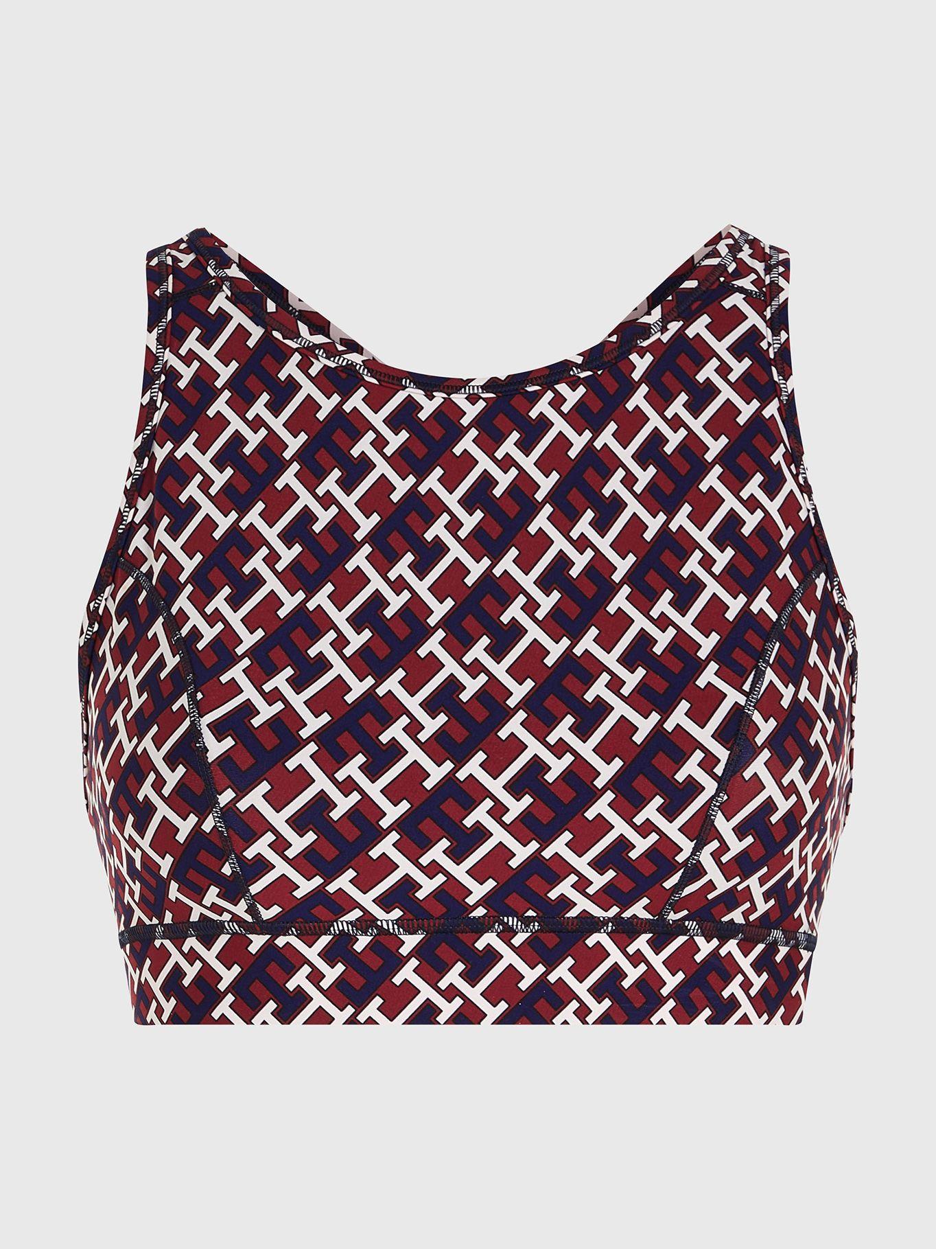 Peto Monogram Sujeción Media Burdeo Tommy Hilfiger-5