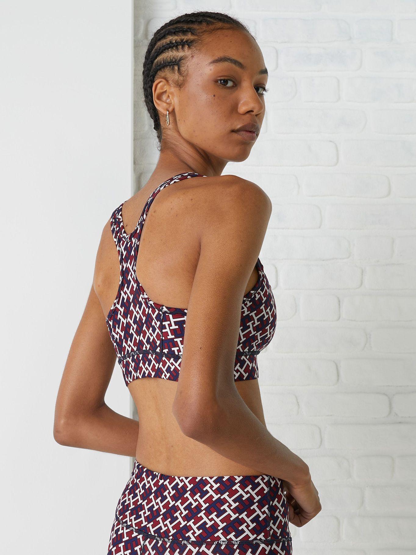 Peto Monogram Sujeción Media Burdeo Tommy Hilfiger-2