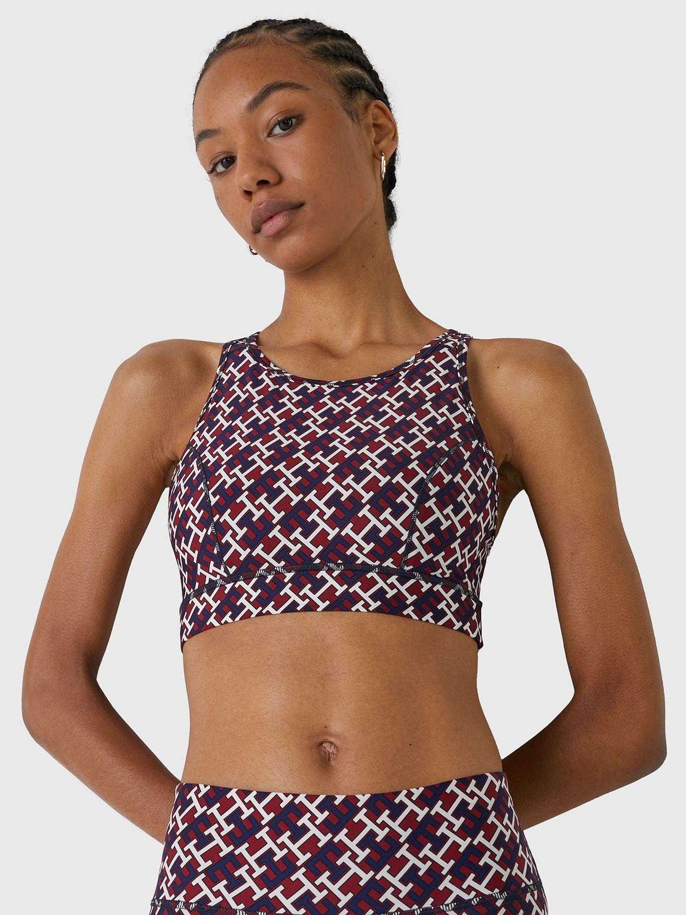 Peto Monogram Sujeción Media Burdeo Tommy Hilfiger-0