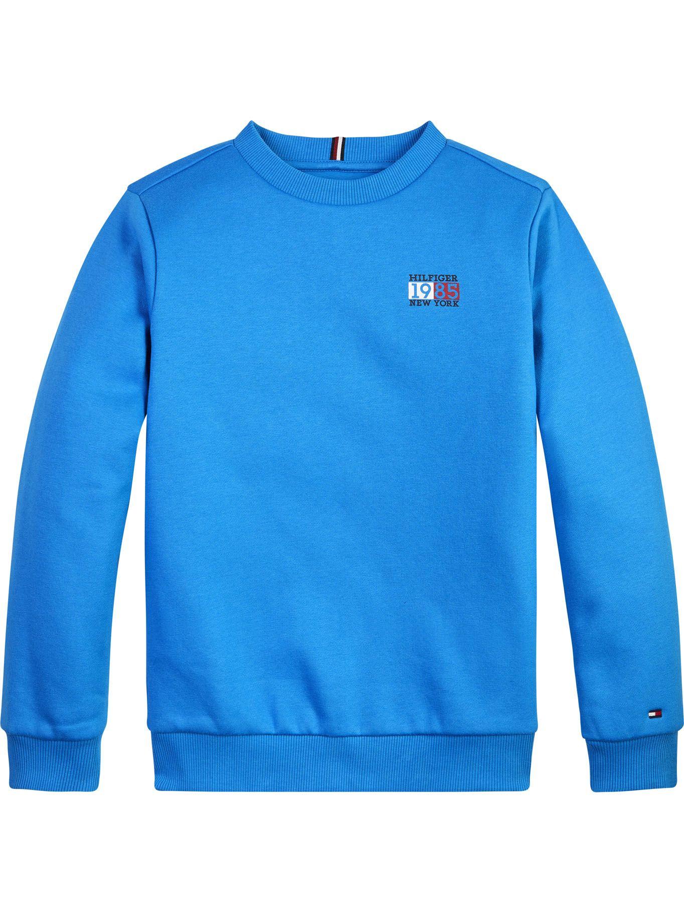 Polerón C-Neck Con Logo New York Celeste Tommy Hilfiger-0