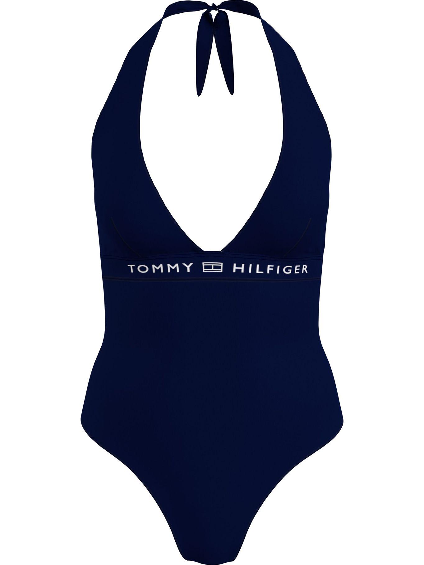 Traje De Baño Established Logo Azul Tommy Hilfiger-0