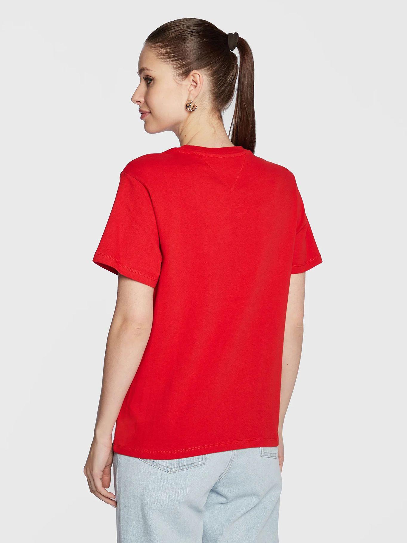 Polera Relaxed Logo Varsity Rojo Tommy Jeans-2