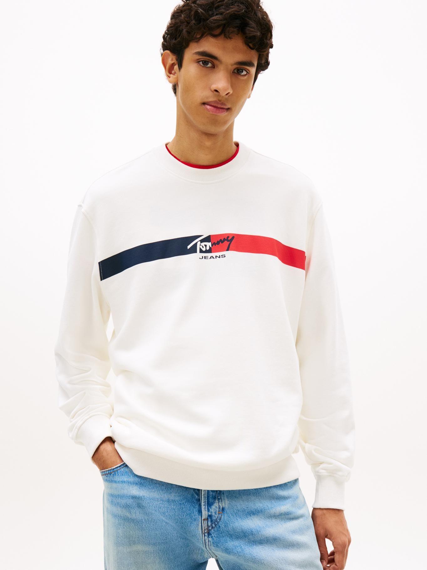Polerón Con Logo Signature Stripe-0