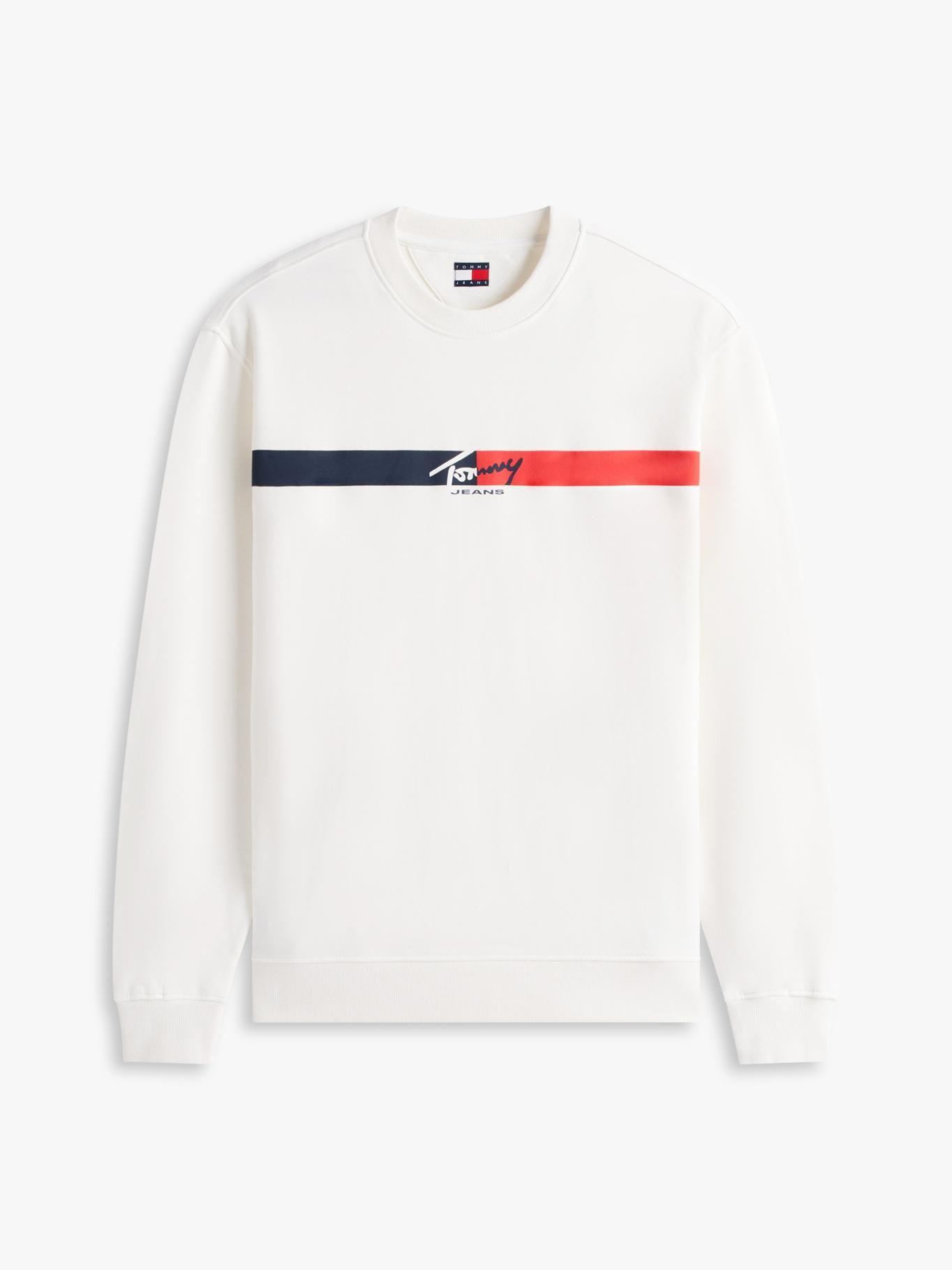 Polerón Con Logo Signature Stripe-4