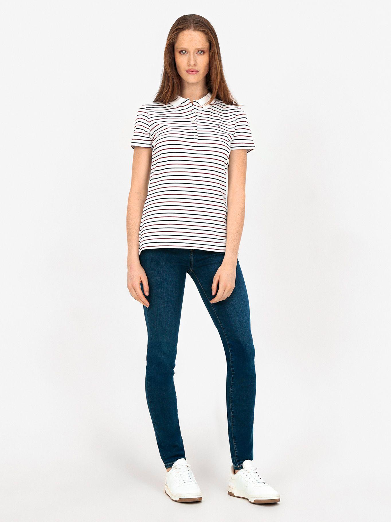 Polo Heritage Slim Fit Blanco Tommy Hilfiger-1