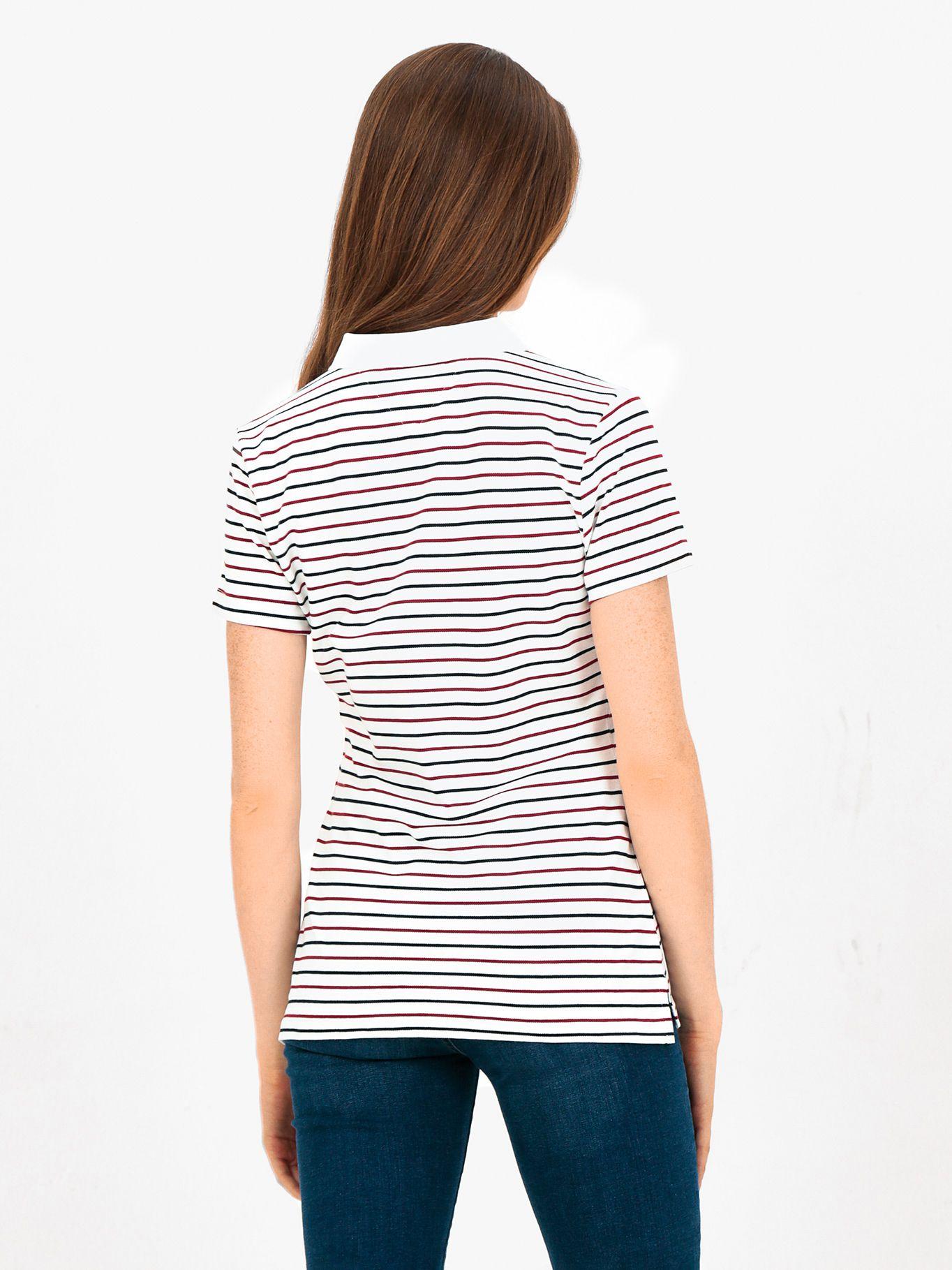 Polo Heritage Slim Fit Blanco Tommy Hilfiger-3