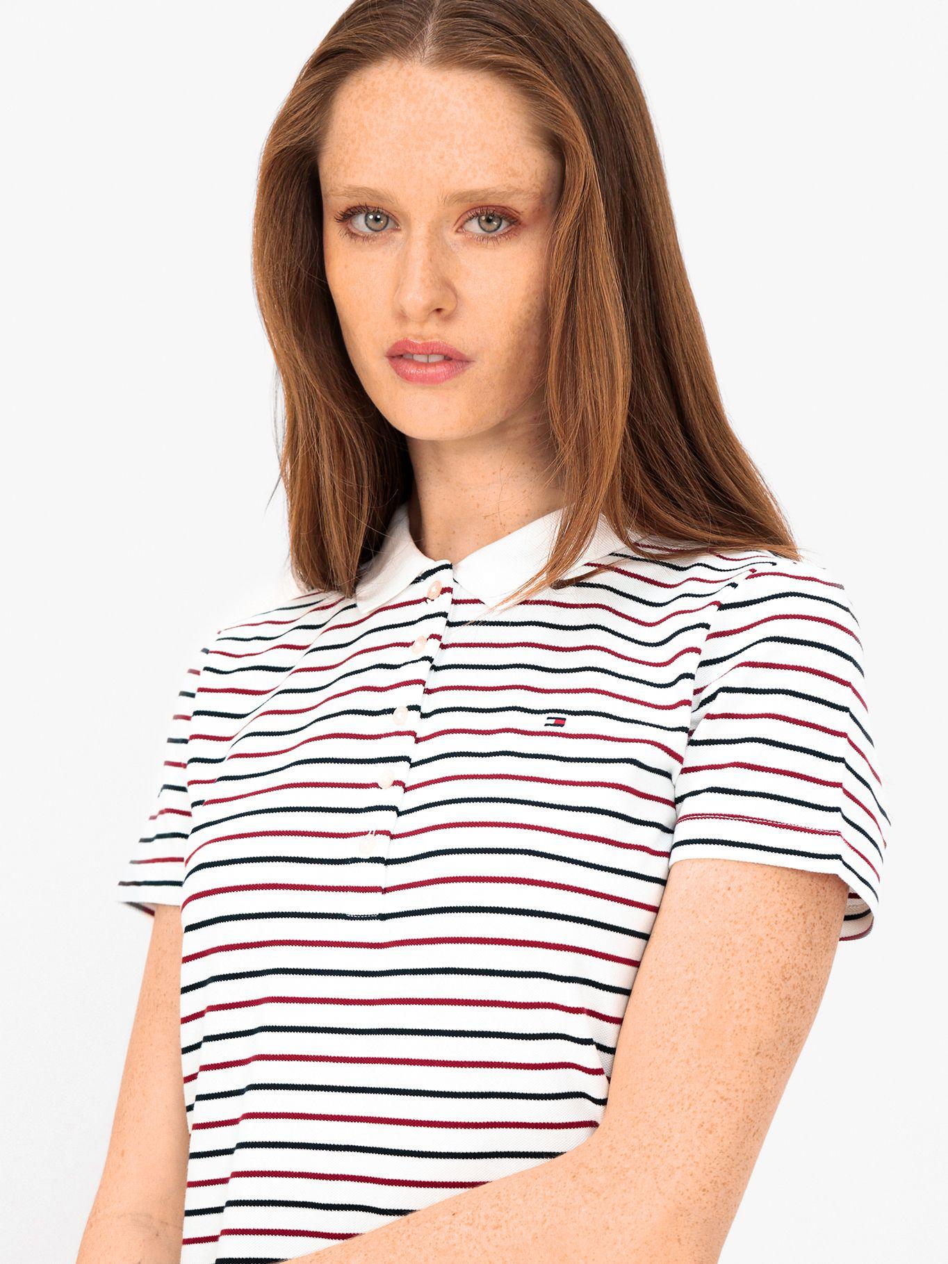 Polo Heritage Slim Fit Blanco Tommy Hilfiger-4