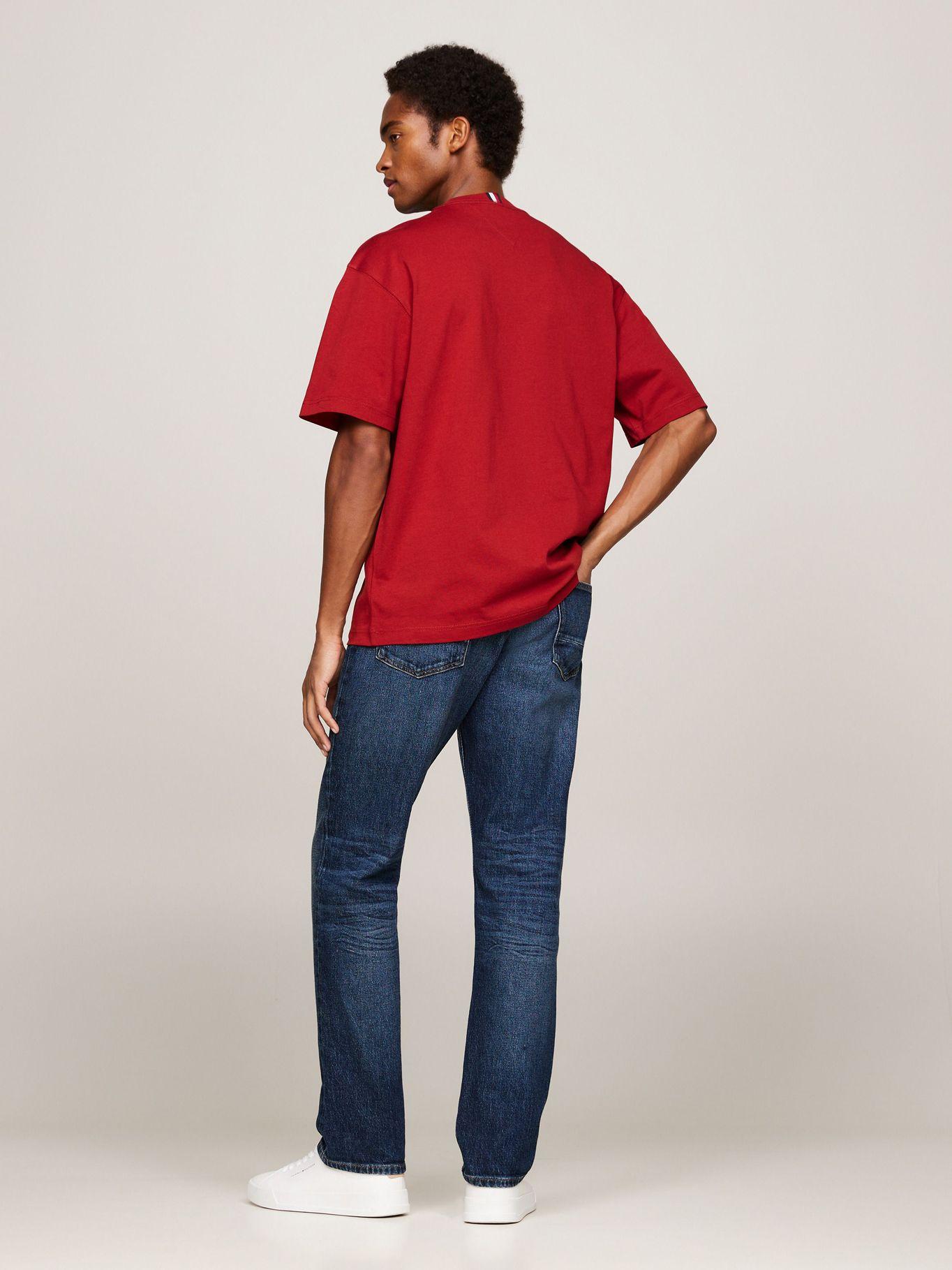 Polera Con Logo Nyc Bordado Rojo Tommy Hilfiger-2