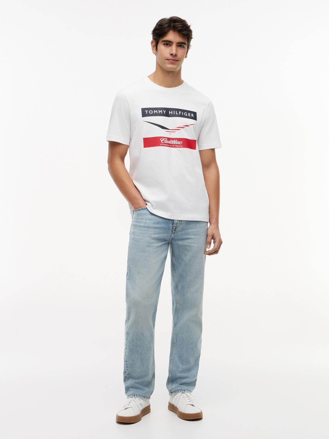 Polera Regular TH x Cadillac F1 Blanco Tommy Hilfiger-2