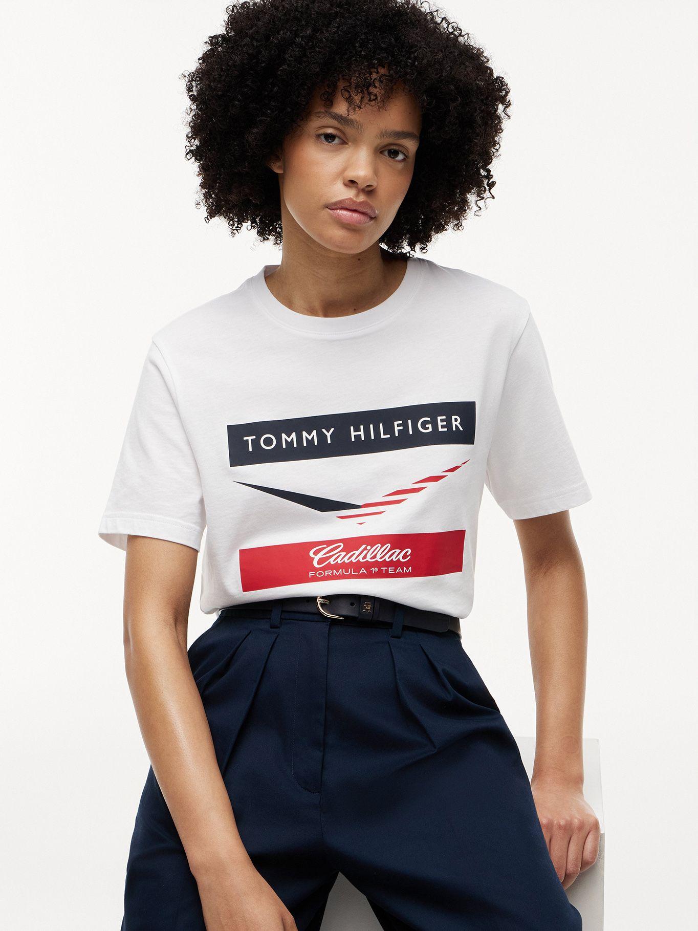Polera Regular TH x Cadillac F1 Blanco Tommy Hilfiger-7