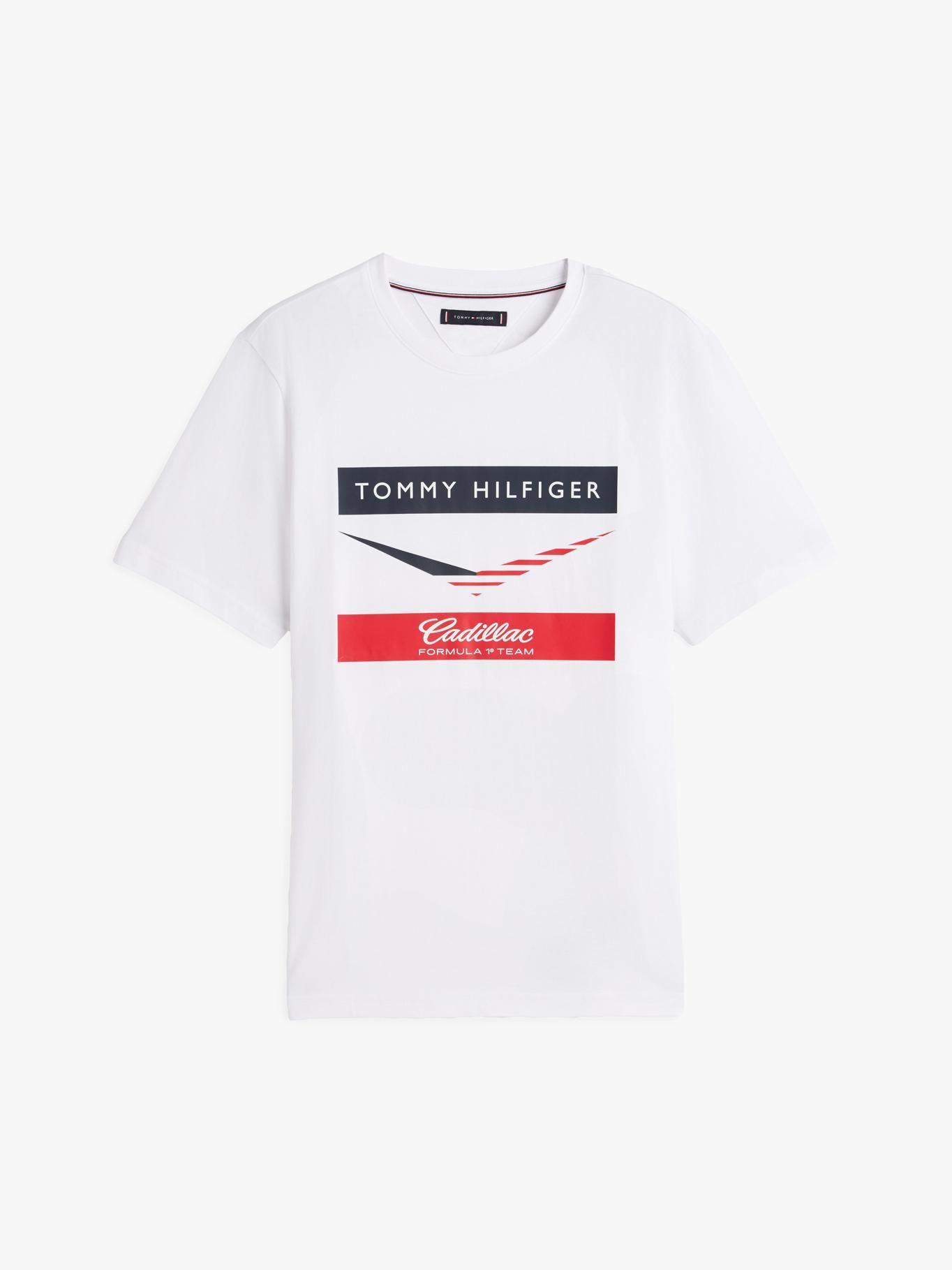 Polera Regular TH x Cadillac F1 Blanco Tommy Hilfiger-9