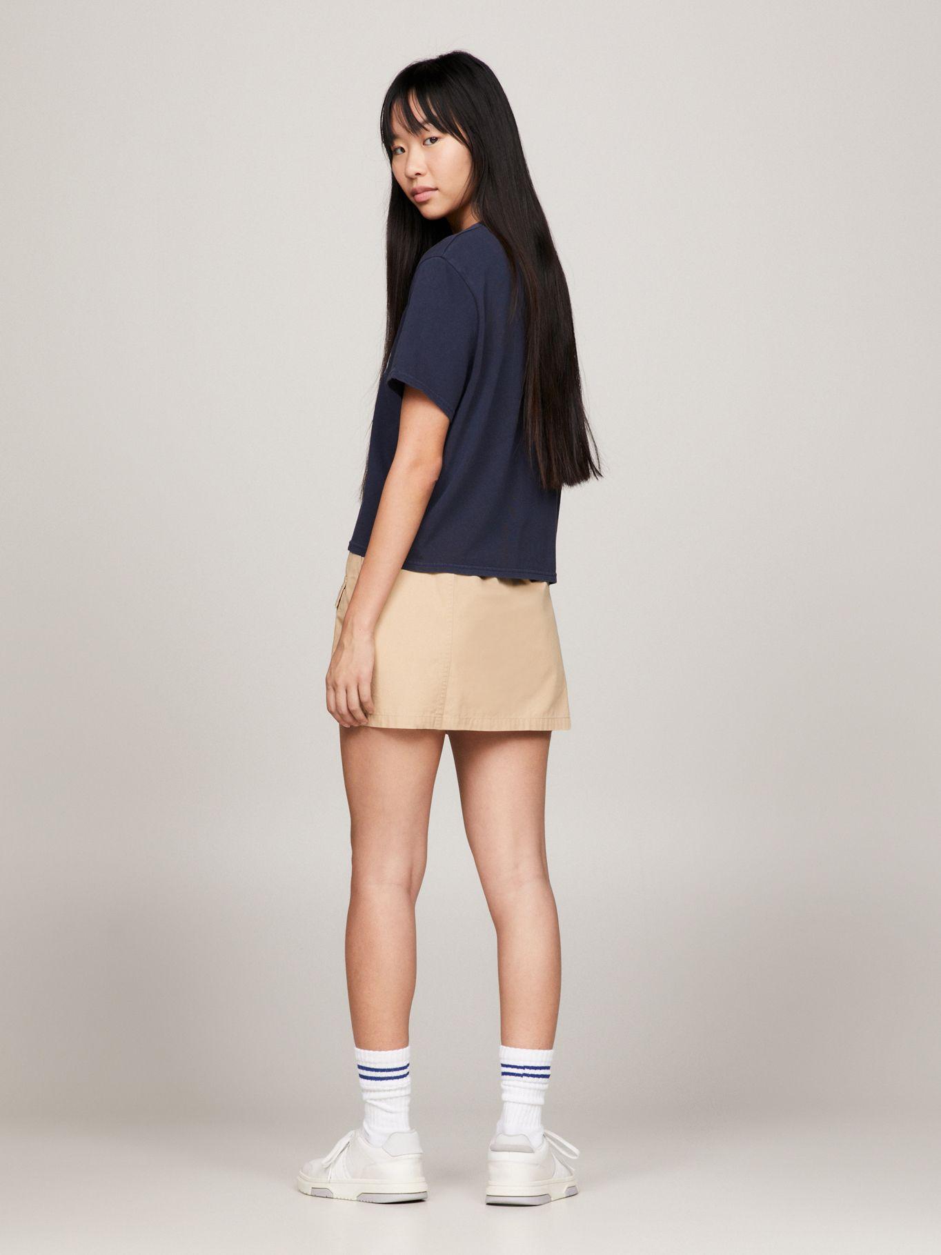 POLERA RELADEX LOGO ARCOIRIS AZUL TOMMY JEANS-2