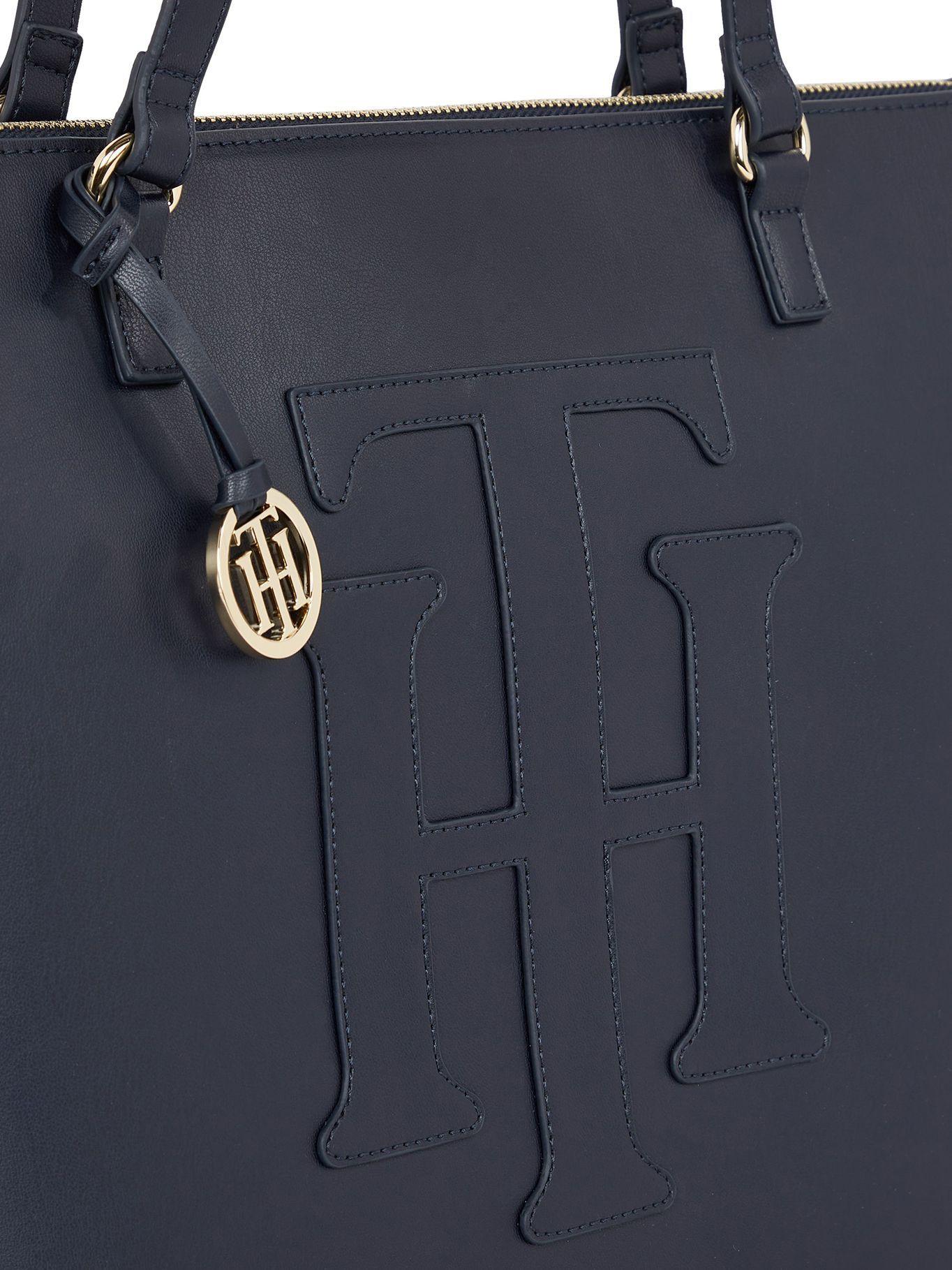 Bolso Tote Modern Con Logo Azul Tommy Hilfiger-2