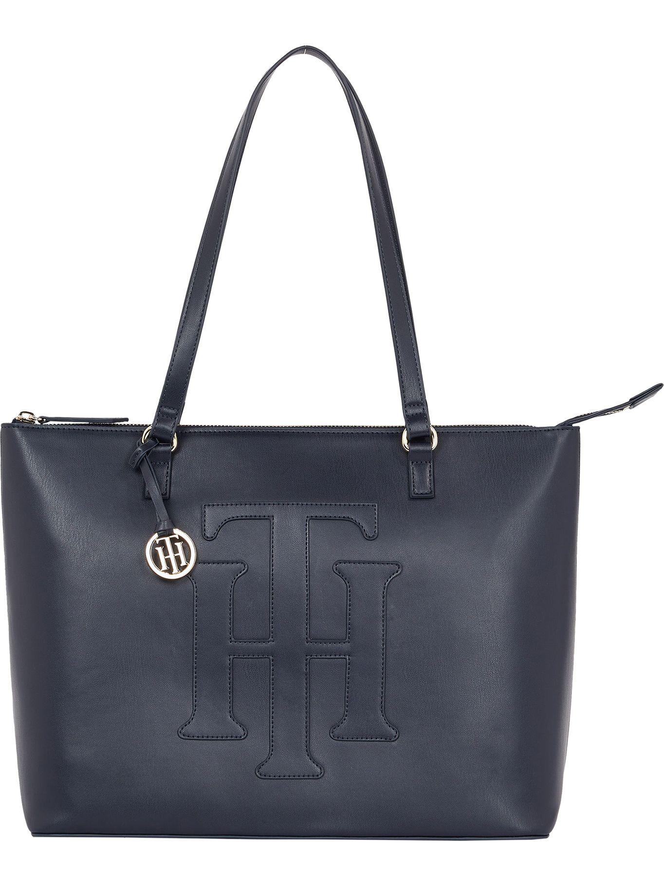 Bolso Tote Modern Con Logo Azul Tommy Hilfiger-0