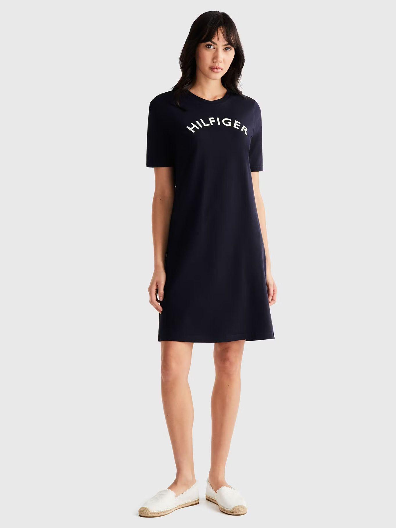 Vestido Vintage Varsity Azul Tommy Hilfiger-0