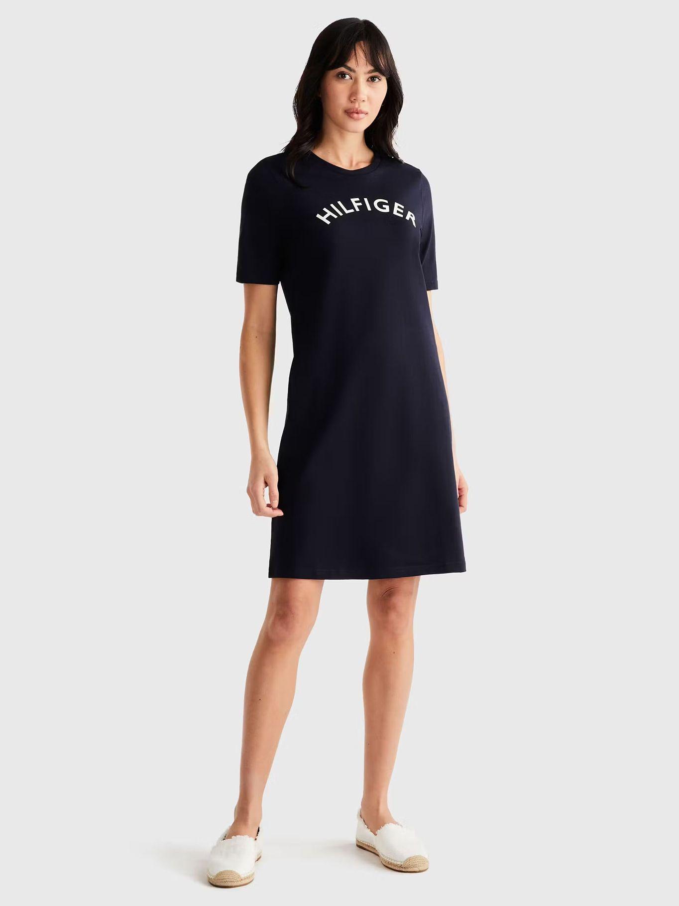 Vestido Vintage Varsity Azul Tommy Hilfiger-3