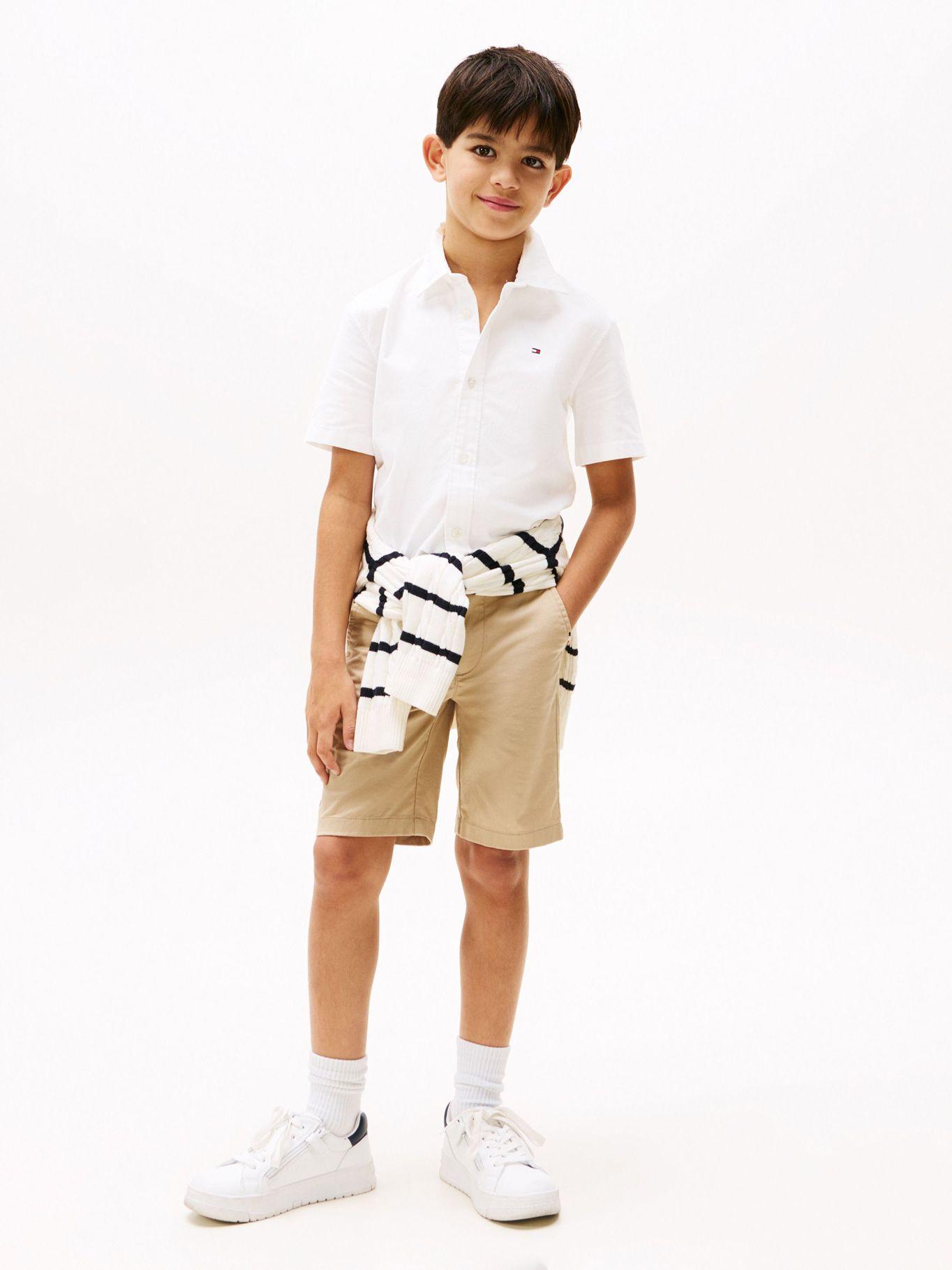 Camisa Oxford De Manga Corta-1