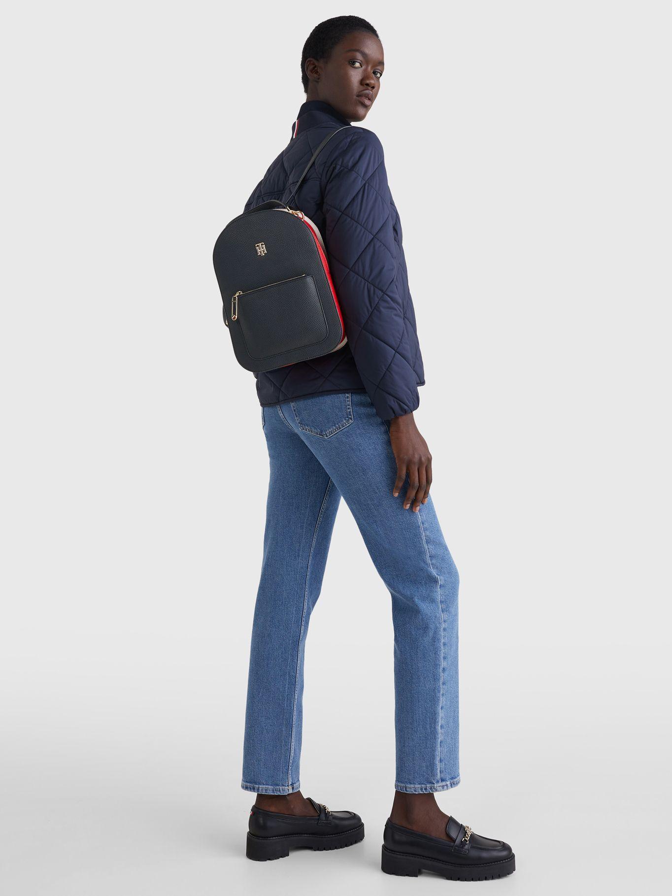 Mochila Signature Color Block Azul Tommy Hilfiger-4