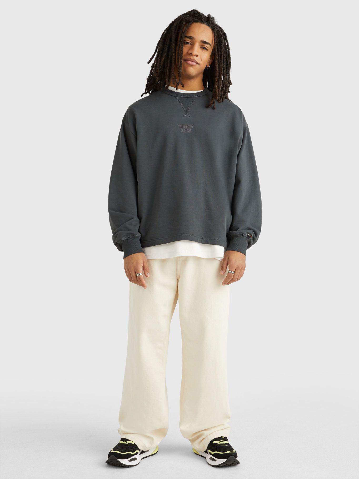 Polerón Relaxed Modern Boxy Negro Tommy Jeans-1