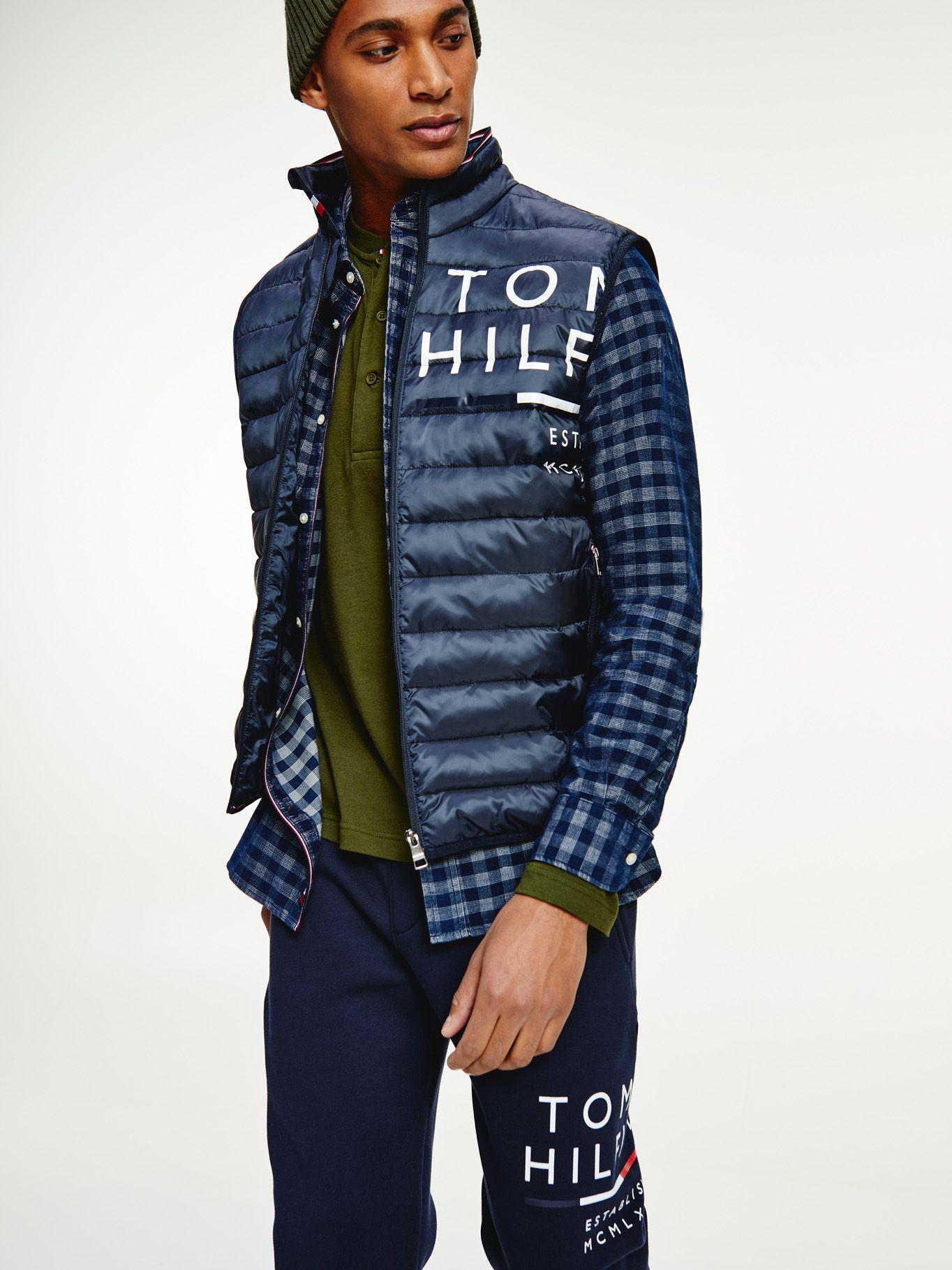 Joggers Arraund Graphic Logo Azul Tommy Hilfiger-2