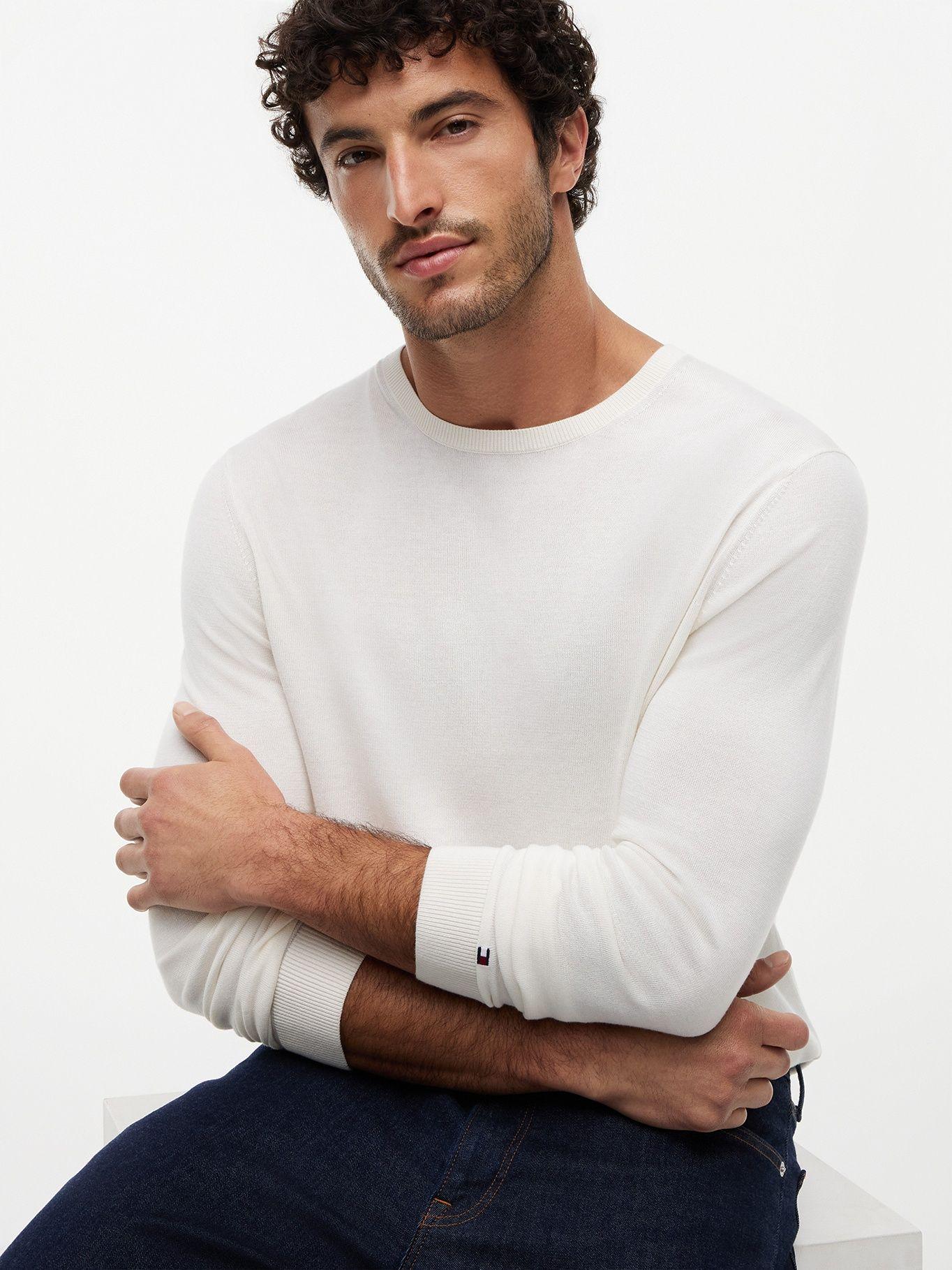 Sweater Smart Casual De Cuello Redondo-3