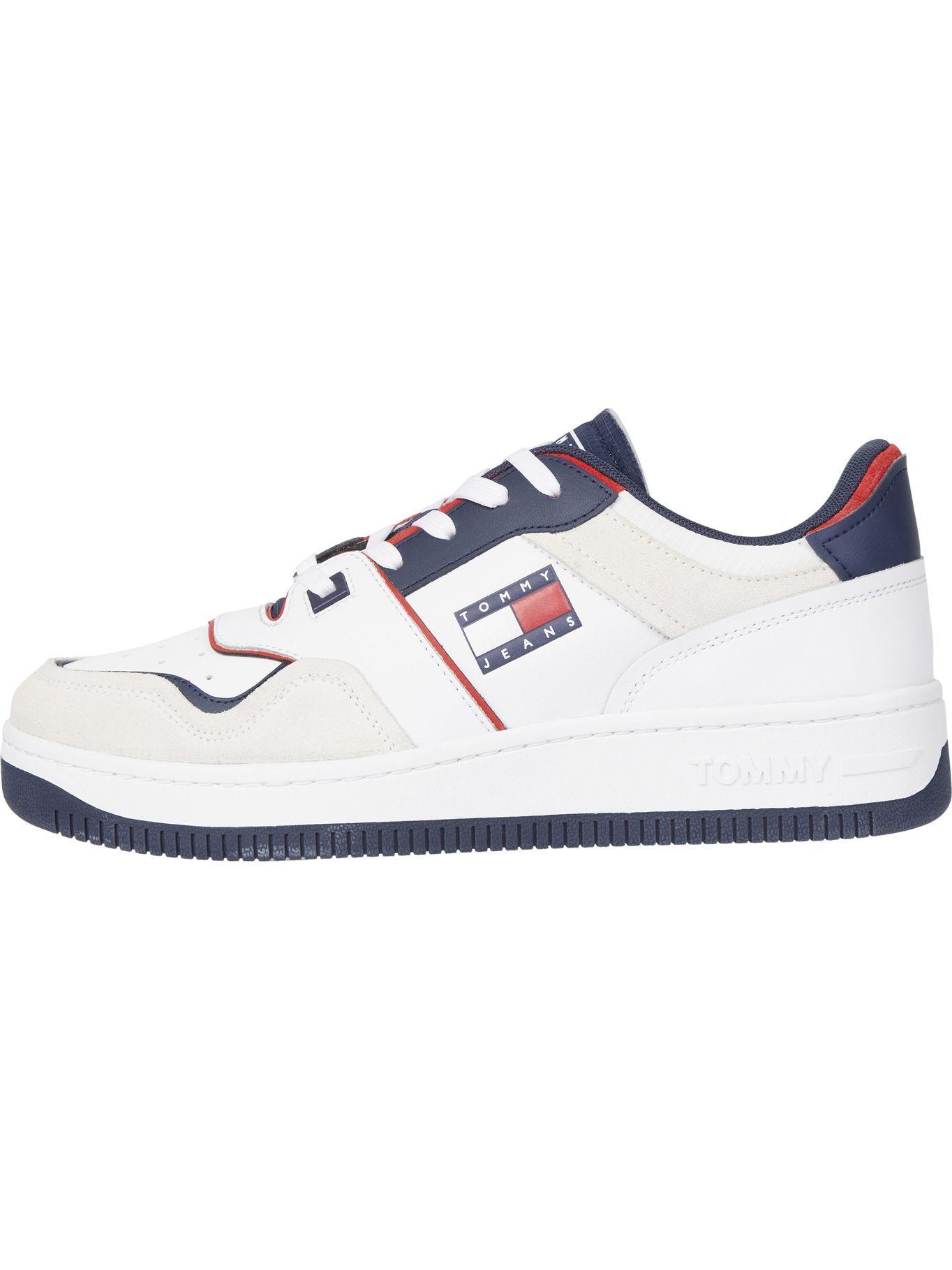 Zapatillas Basket Color Block Blanco Tommy jeans-0